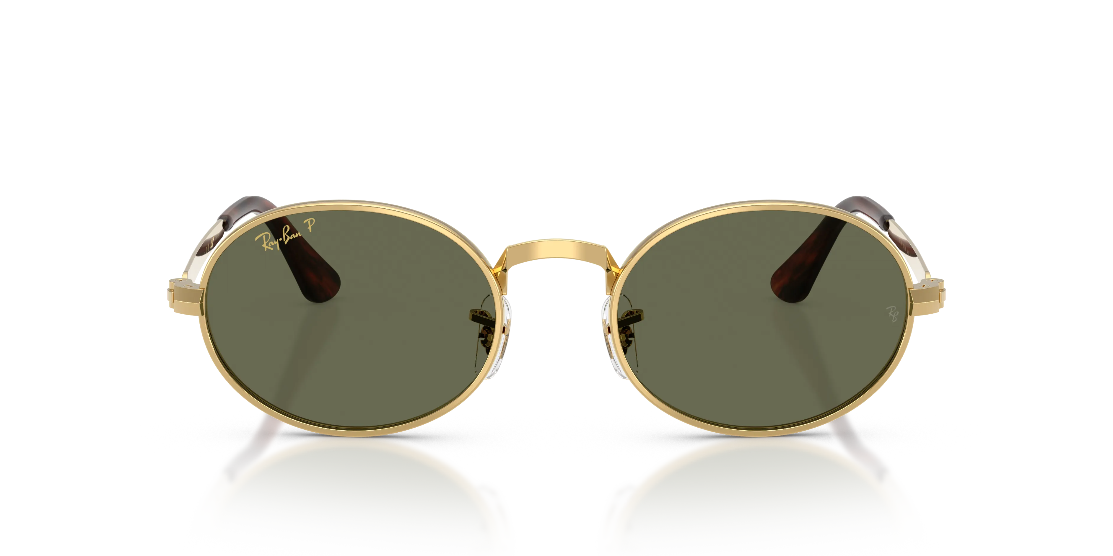 Ray - Ban A$AP Rocky RB3931 001/58 Occhiali da sole Metallo Oro Verde Pillow Polarizzata - immagine 3