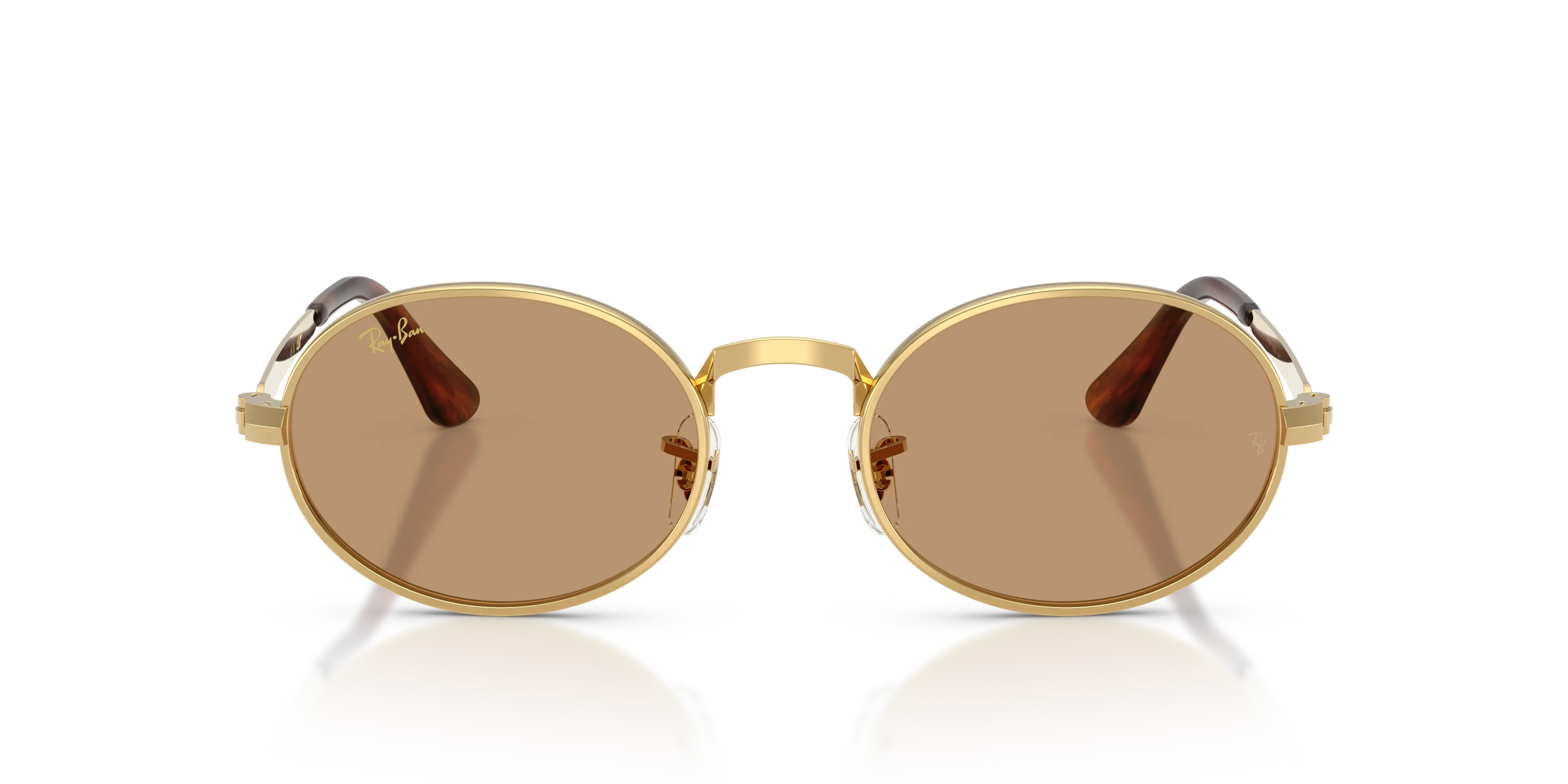 Ray - Ban A$AP Rocky RB3931 001/53 Occhiali da sole Metallo Oro Marrone Pillow Normale - immagine 3