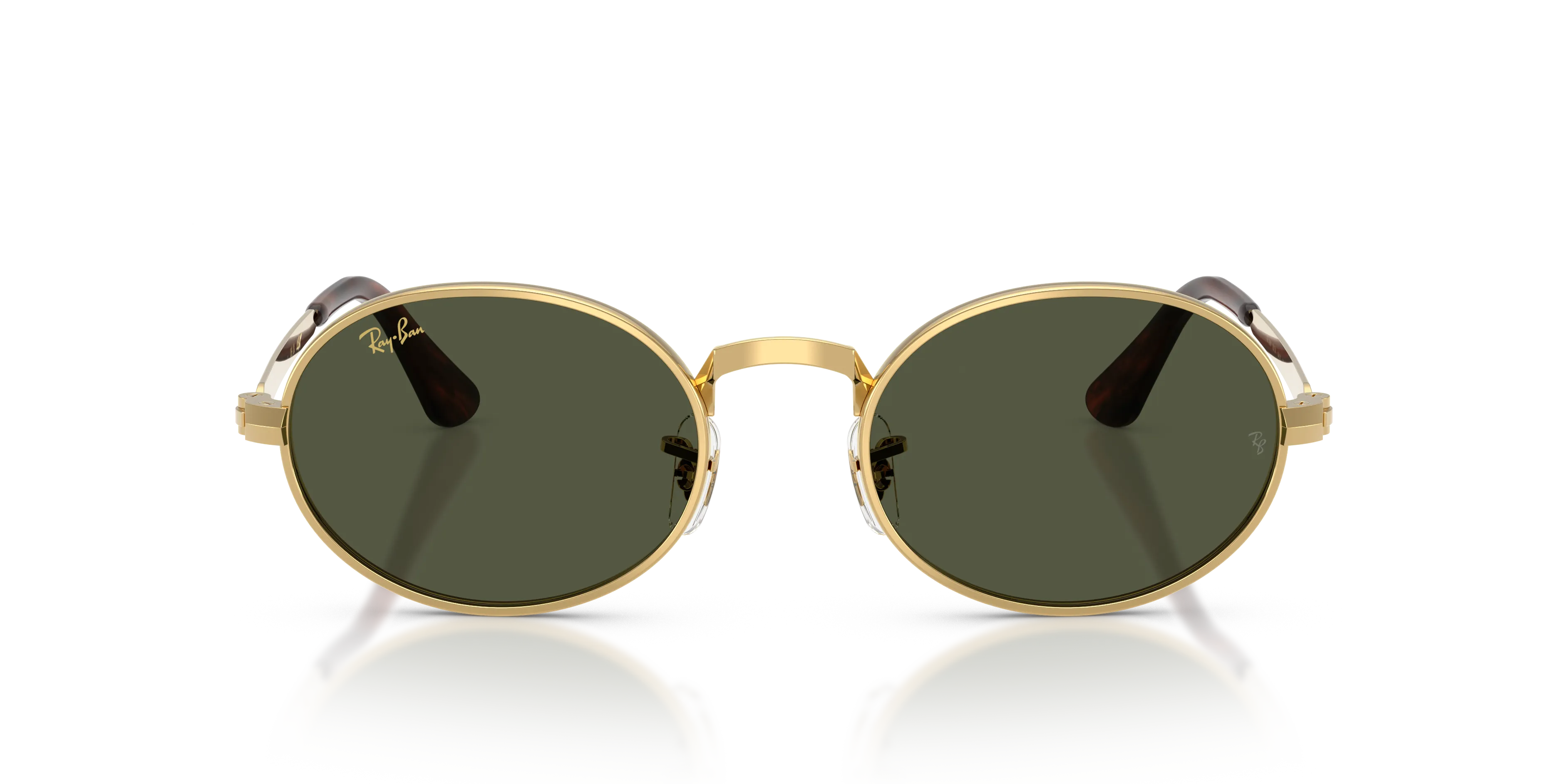 Ray - Ban A$AP Rocky RB3931 001/31 Occhiali da sole Metallo Oro Verde Pillow Normale - immagine 3