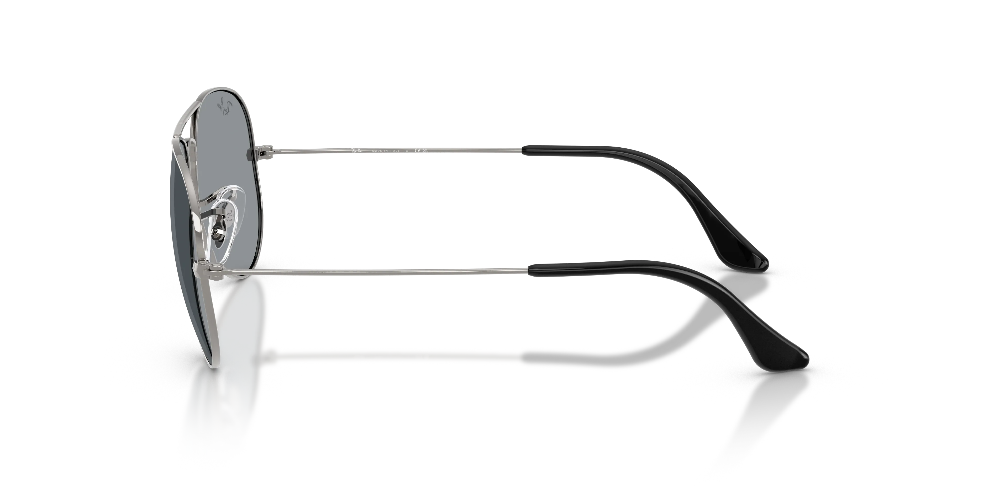 Ray - Ban RB3025 AVIATOR 004/R5 Occhiali da sole Metallo Grigio Grigio Pilot Normale - immagine 4