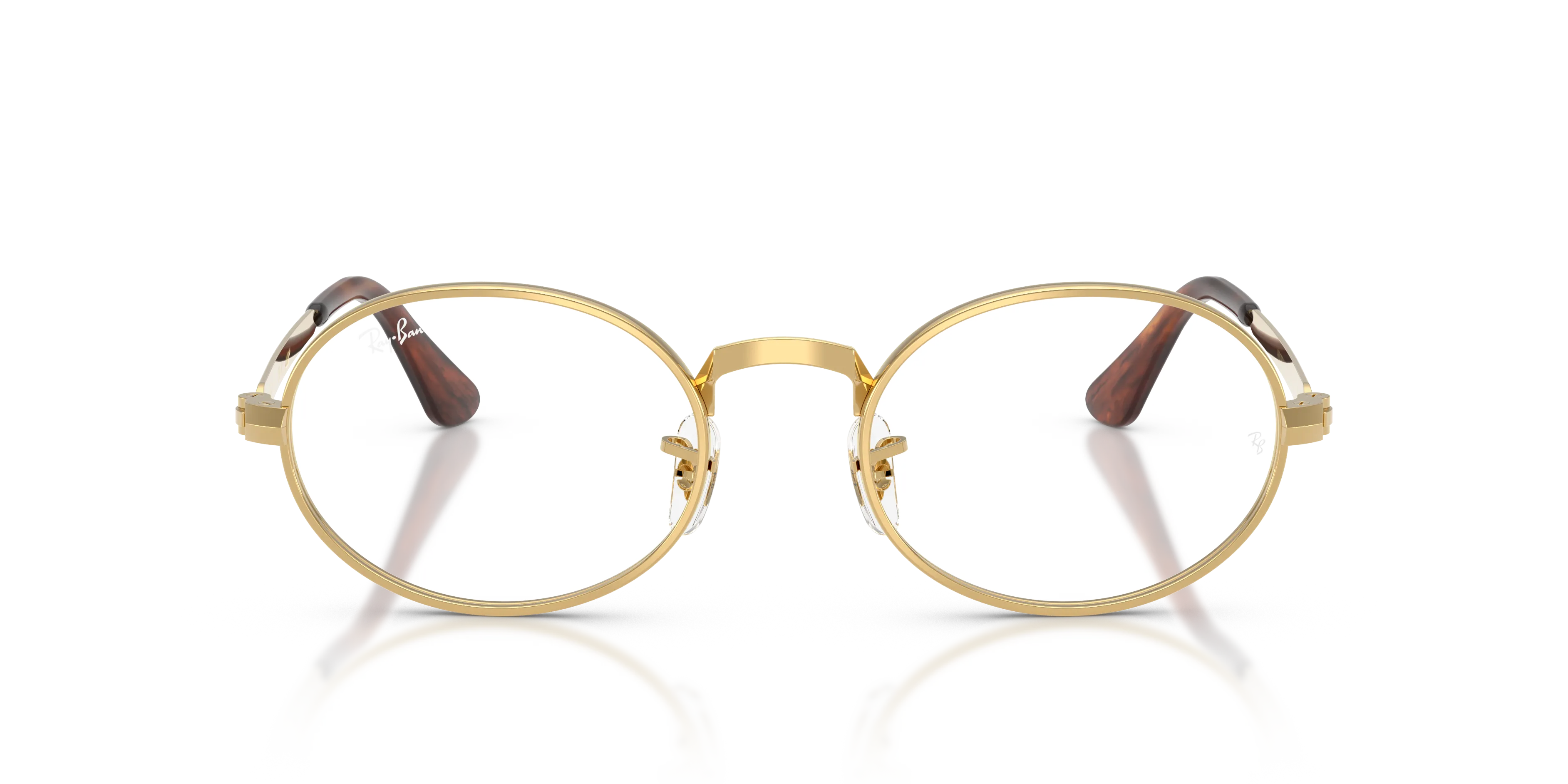 Ray - Ban RX3931V 2500 Montature da vista Metallo Oro Trasparente Rotonda Normale - immagine 3