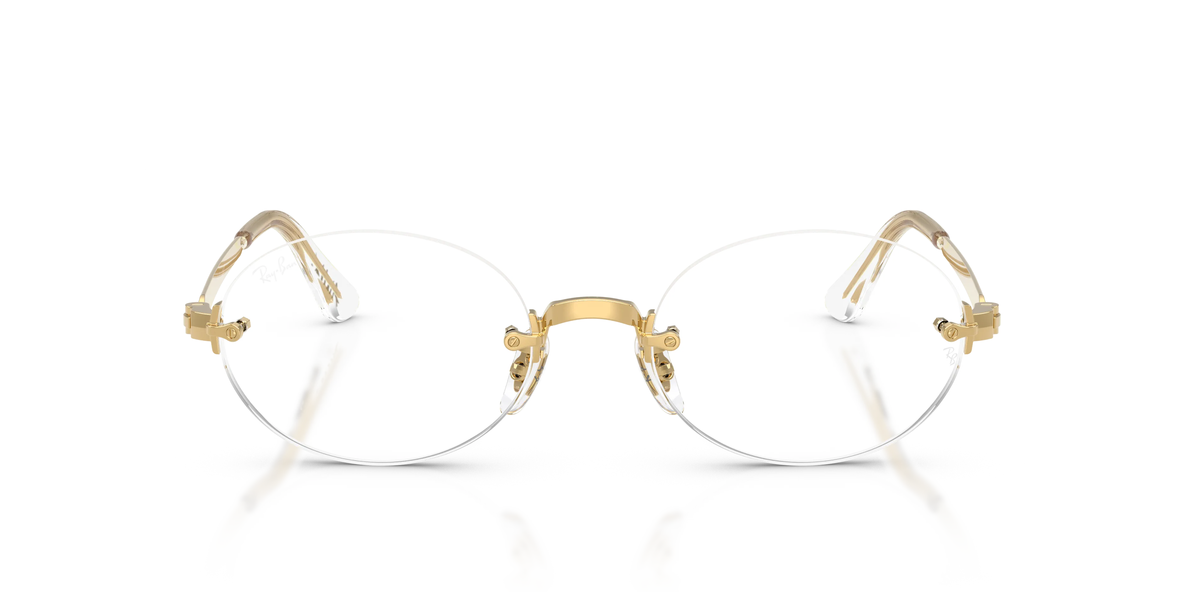 Ray - Ban A$AP Rocky RX3929V 2500 Montature da vista Metallo Oro Trasparente Squadrata Normale - immagine 3