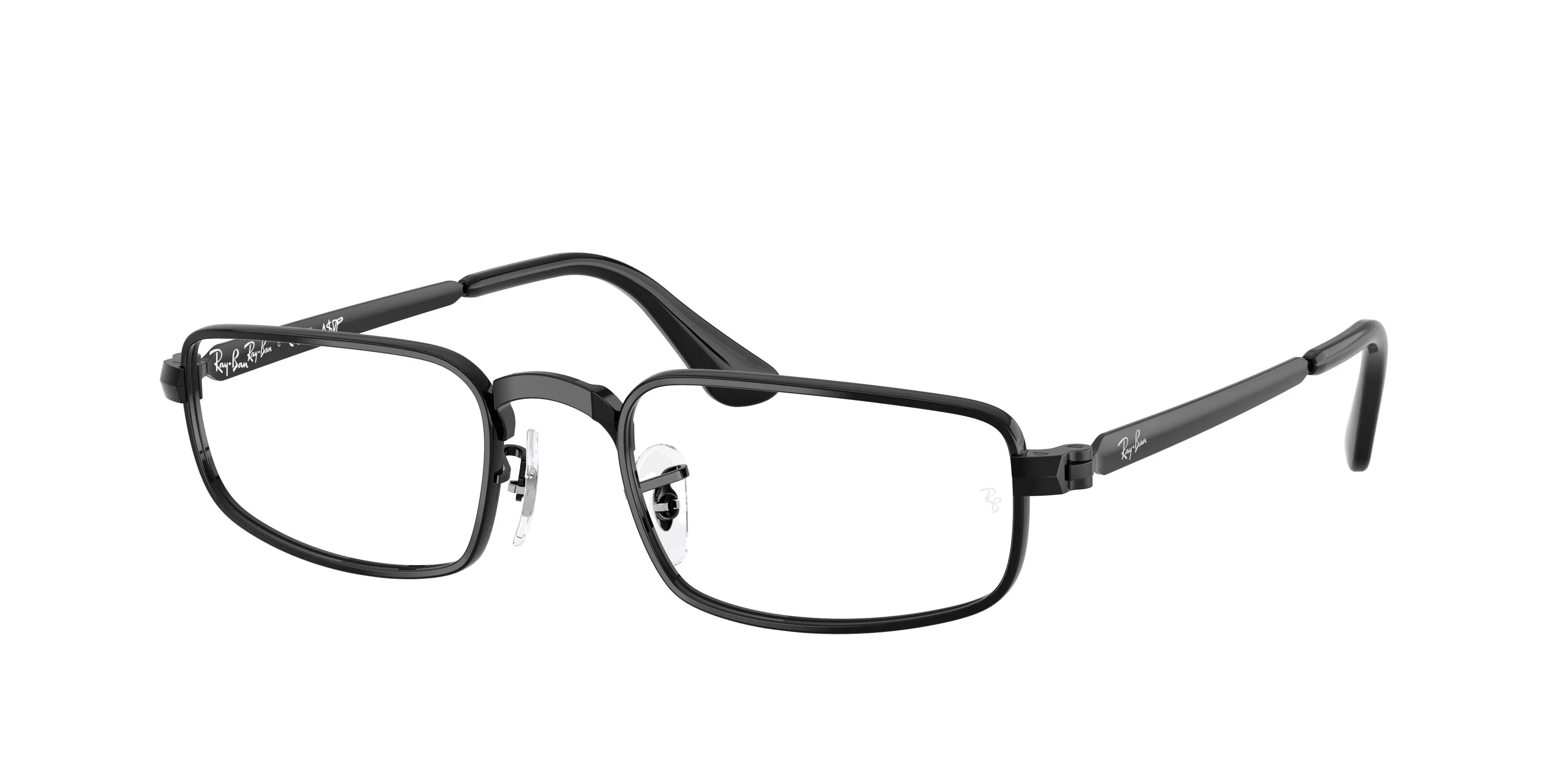 Ray - Ban A$AP Rocky RX3927V 2509 Montature da vista Metallo Nero Trasparente Rotonda Normale - immagine 1
