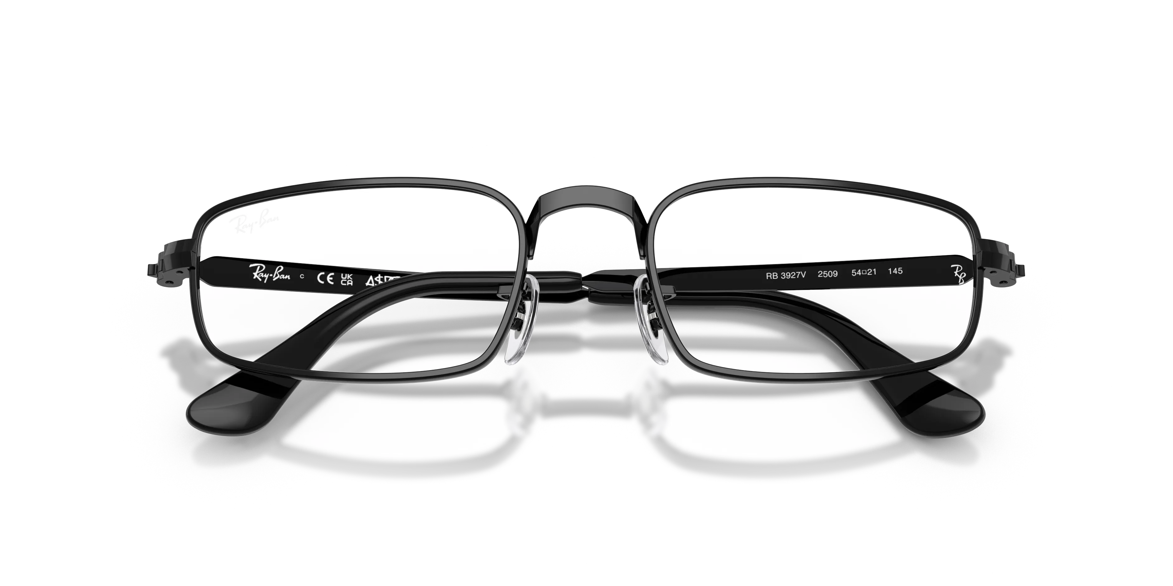 Ray - Ban A$AP Rocky RX3927V 2509 Montature da vista Metallo Nero Trasparente Rotonda Normale - immagine 2