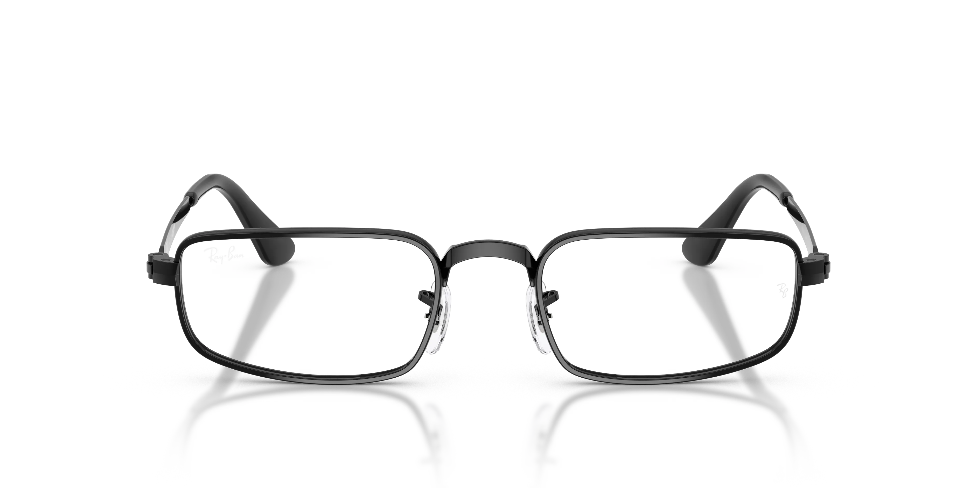 Ray - Ban A$AP Rocky RX3927V 2509 Montature da vista Metallo Nero Trasparente Rotonda Normale - immagine 3