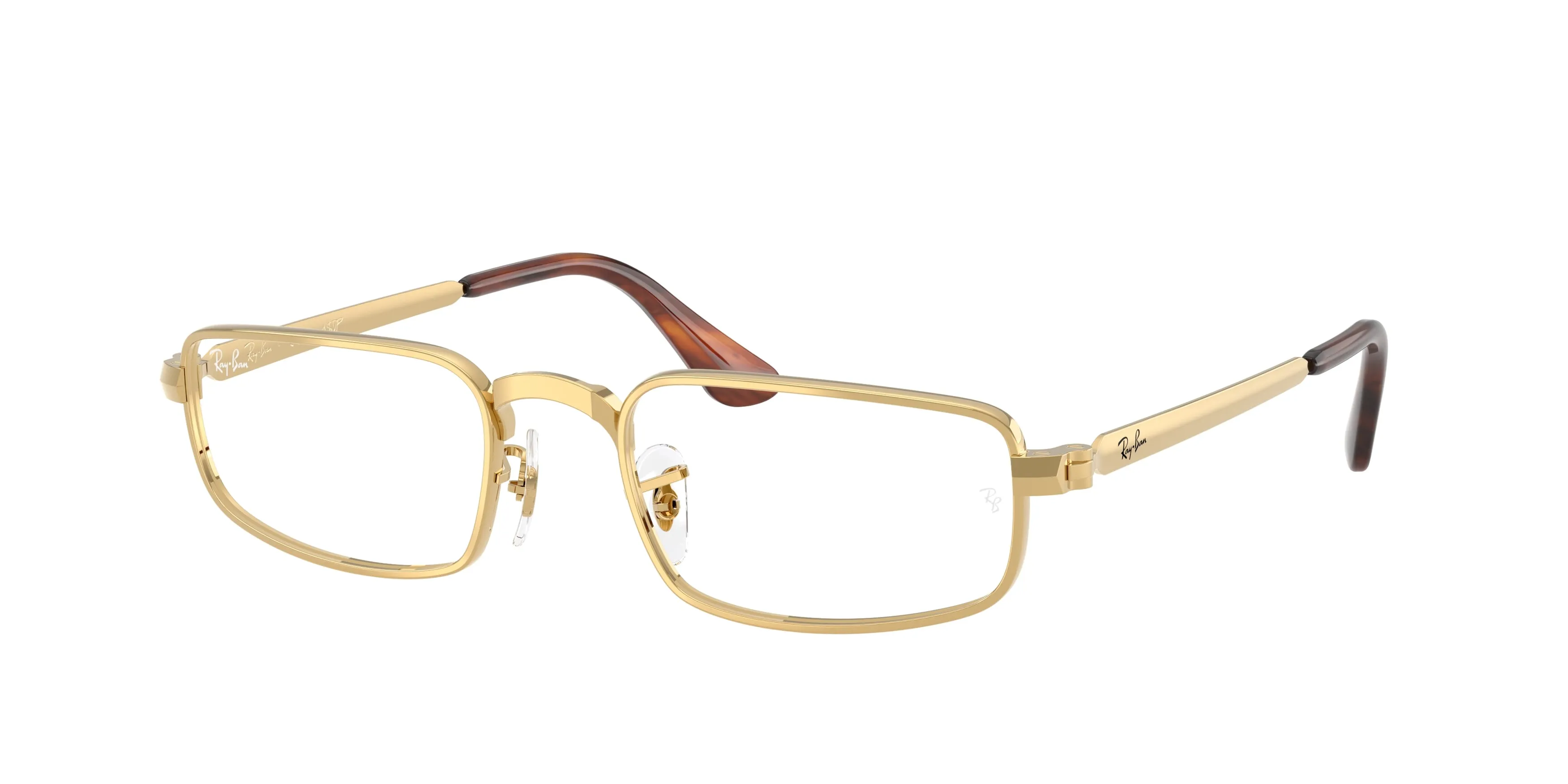Ray - Ban A$AP Rocky RX3927V 2500 Montature da vista Metallo Oro Trasparente Rotonda Normale - immagine 1