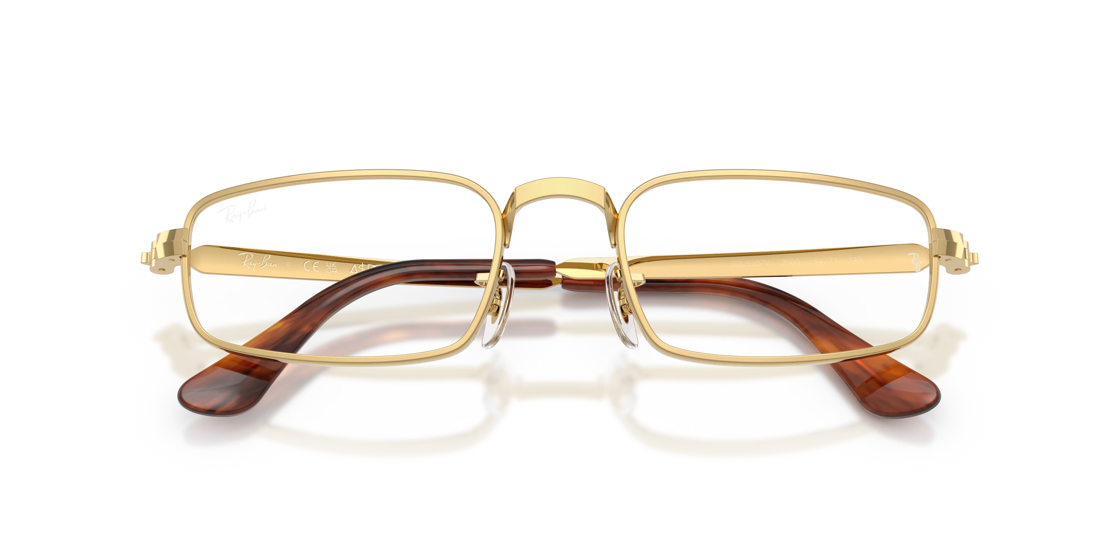 Ray - Ban A$AP Rocky RX3927V 2500 Montature da vista Metallo Oro Trasparente Rotonda Normale - immagine 2