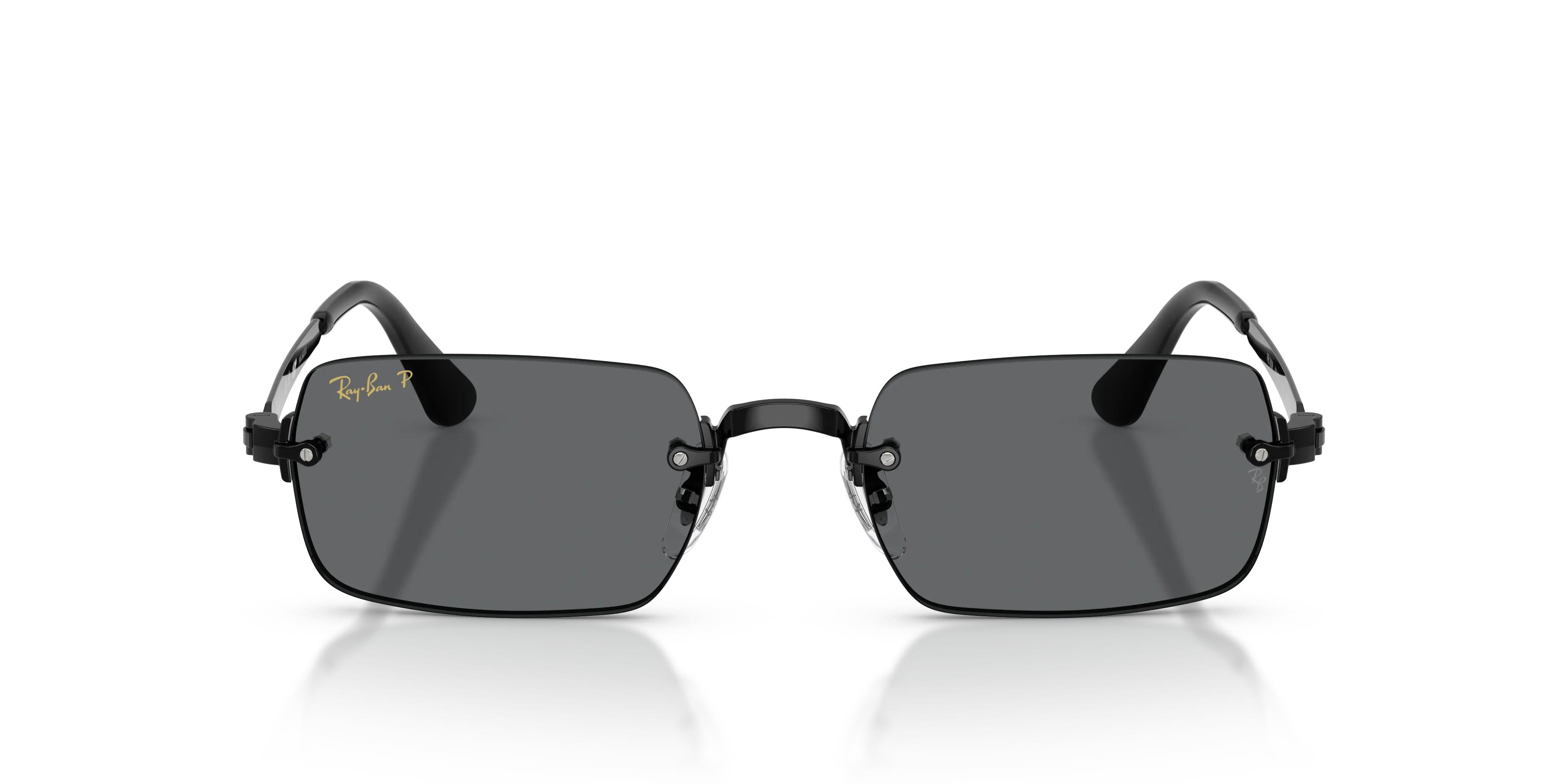 Ray - Ban A$AP Rocky RB3928 002/81 Occhiali da sole Metallo Nero Grigio Rotonda Polarizzata - immagine 3
