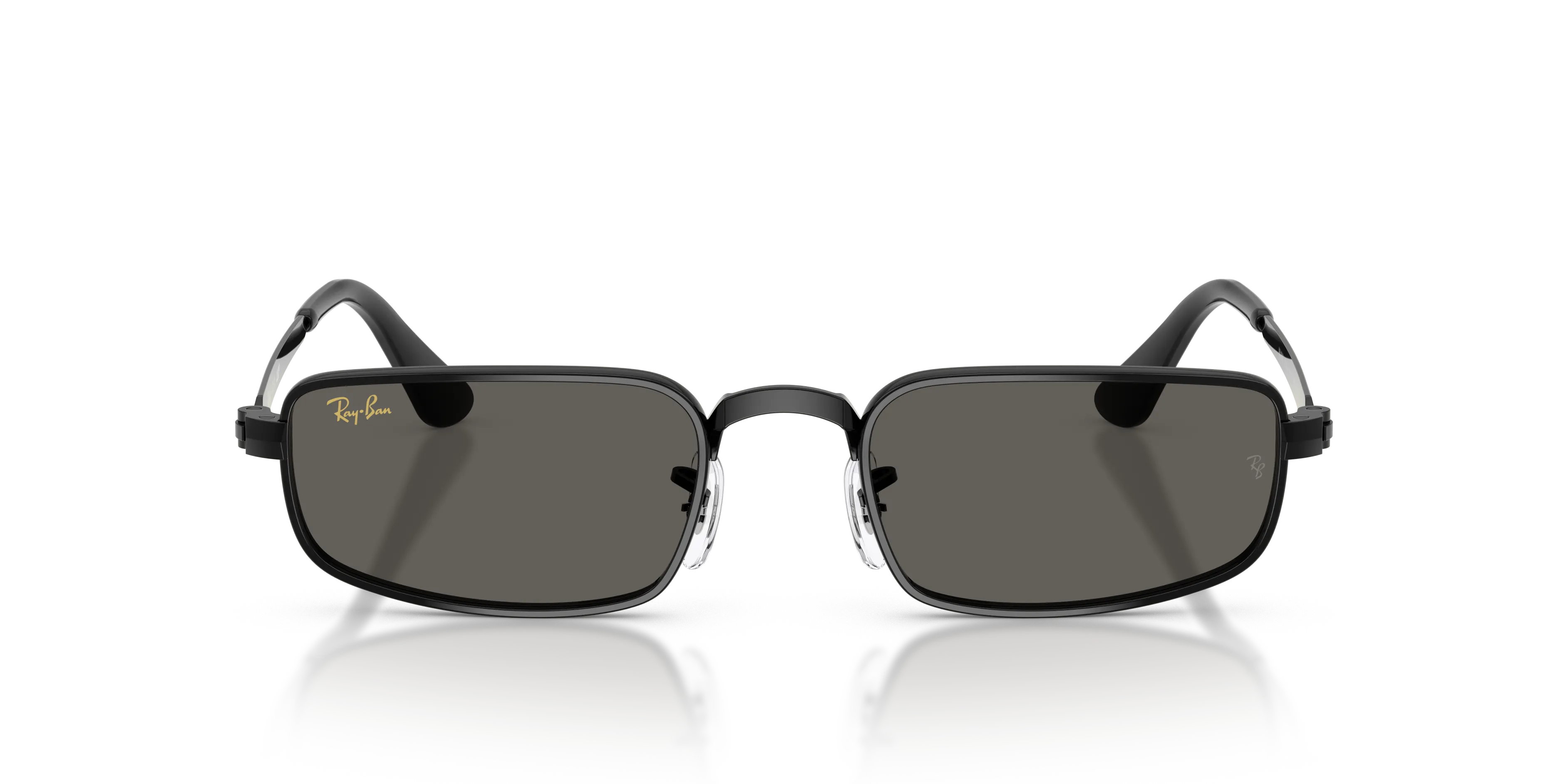 Ray - Ban A$AP Rocky RB3927 002/J5 Occhiali da sole Metallo Nero Grigio Pillow Normale - immagine 3
