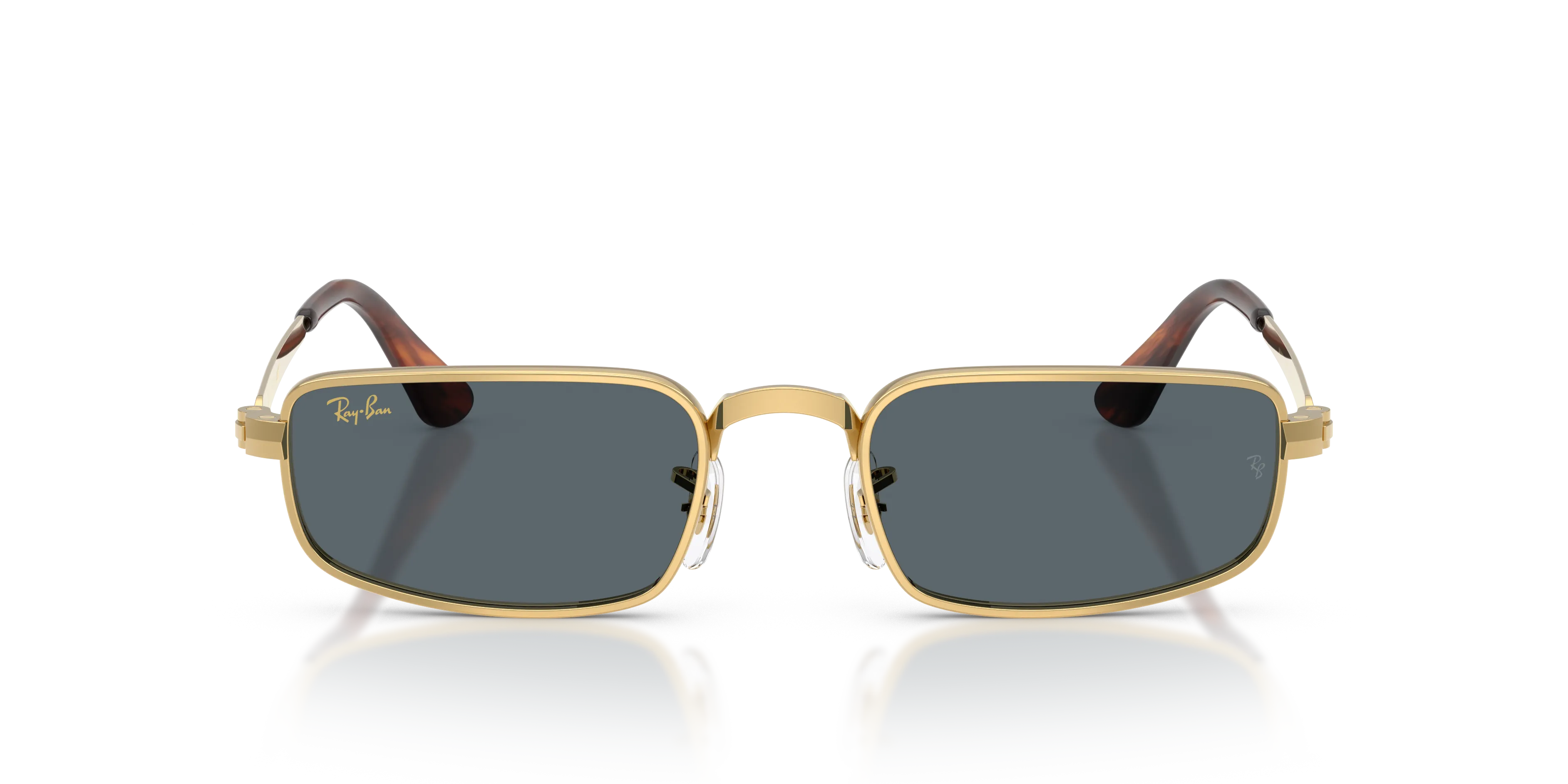 Ray - Ban A$AP Rocky RB3927 001/R5 Occhiali da sole Metallo Oro Blu Pillow Normale - immagine 3