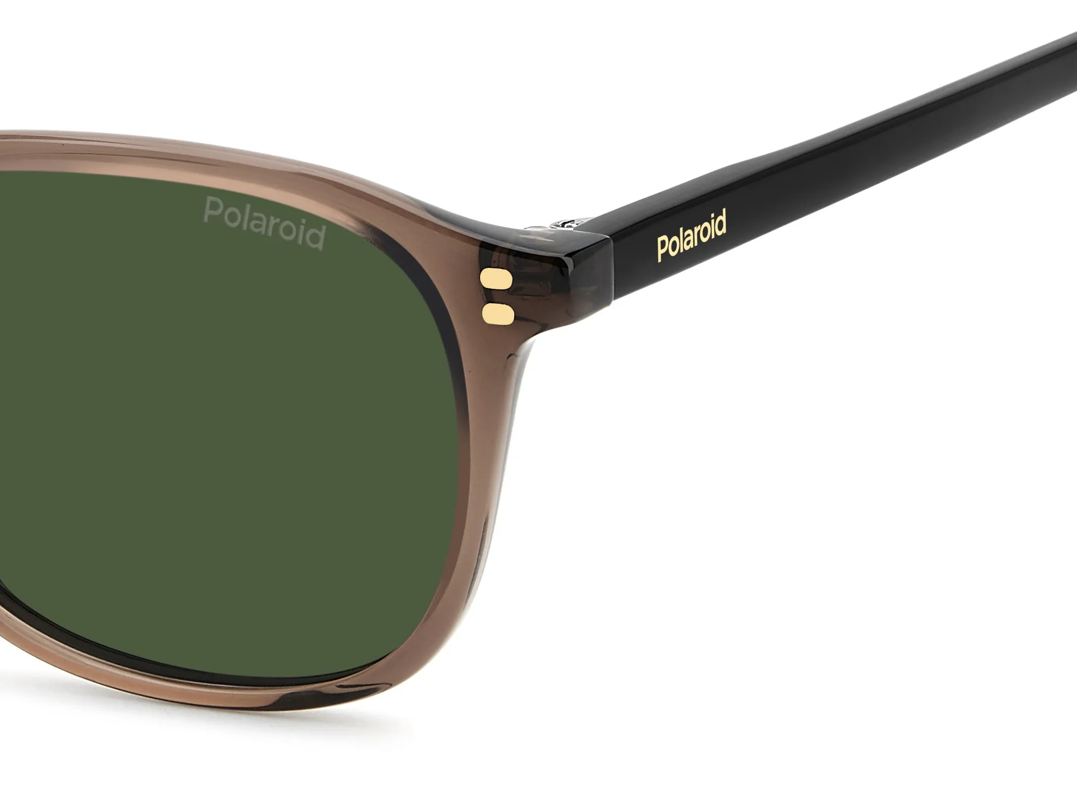 Polaroid PLD 4203/S/X 09Q/UC Occhiali da sole Acetato Marrone Verde Rotonda Polarizzata - immagine 4