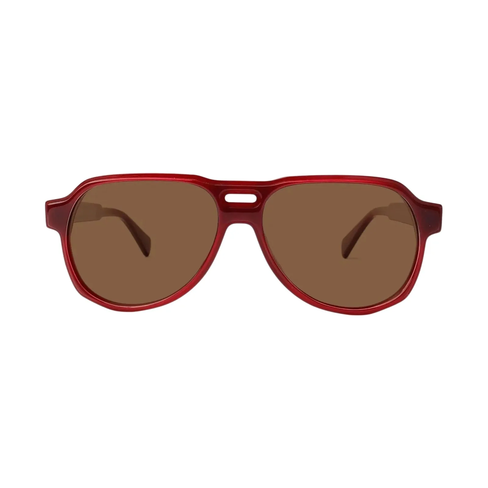 XLAB Zanzibar Occhiali da sole Acetato Tartaruga Verde G15 Pilot Polarizzata - immagine 2