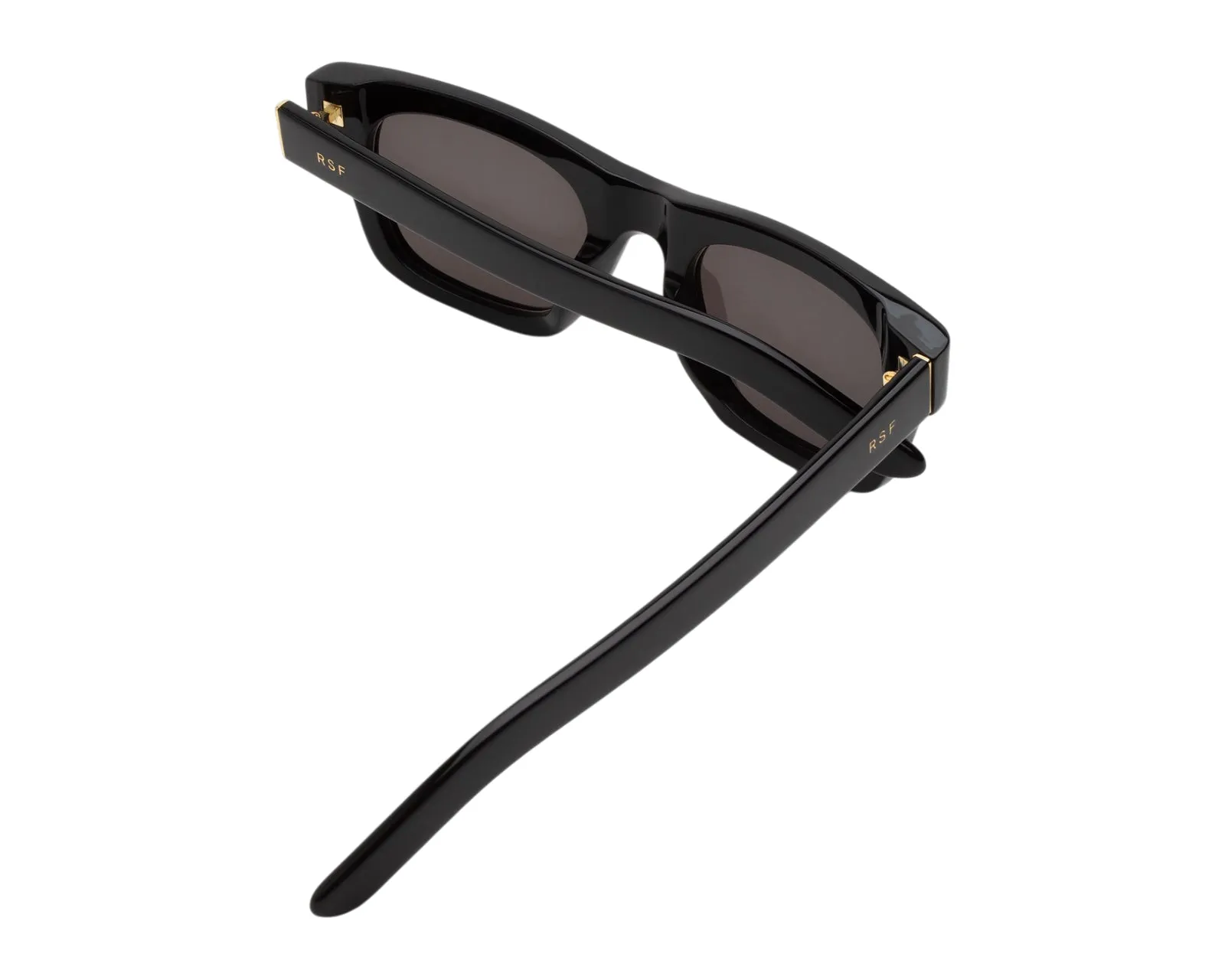 Retrosuperfuture NS9 SINTESI BLACK Occhiali da sole Acetato Nero Nero Squadrata Normale - immagine 3