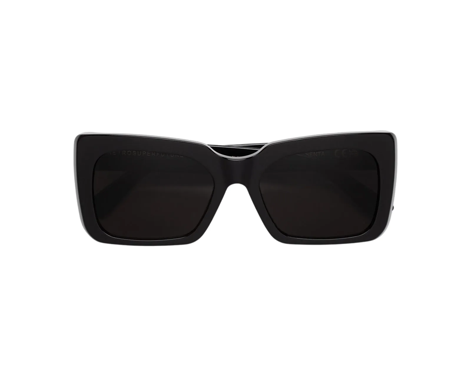 Retrosuperfuture ZGM SENTA BLACK Occhiali da sole Acetato Nero Nero Squadrata Normale - immagine 2