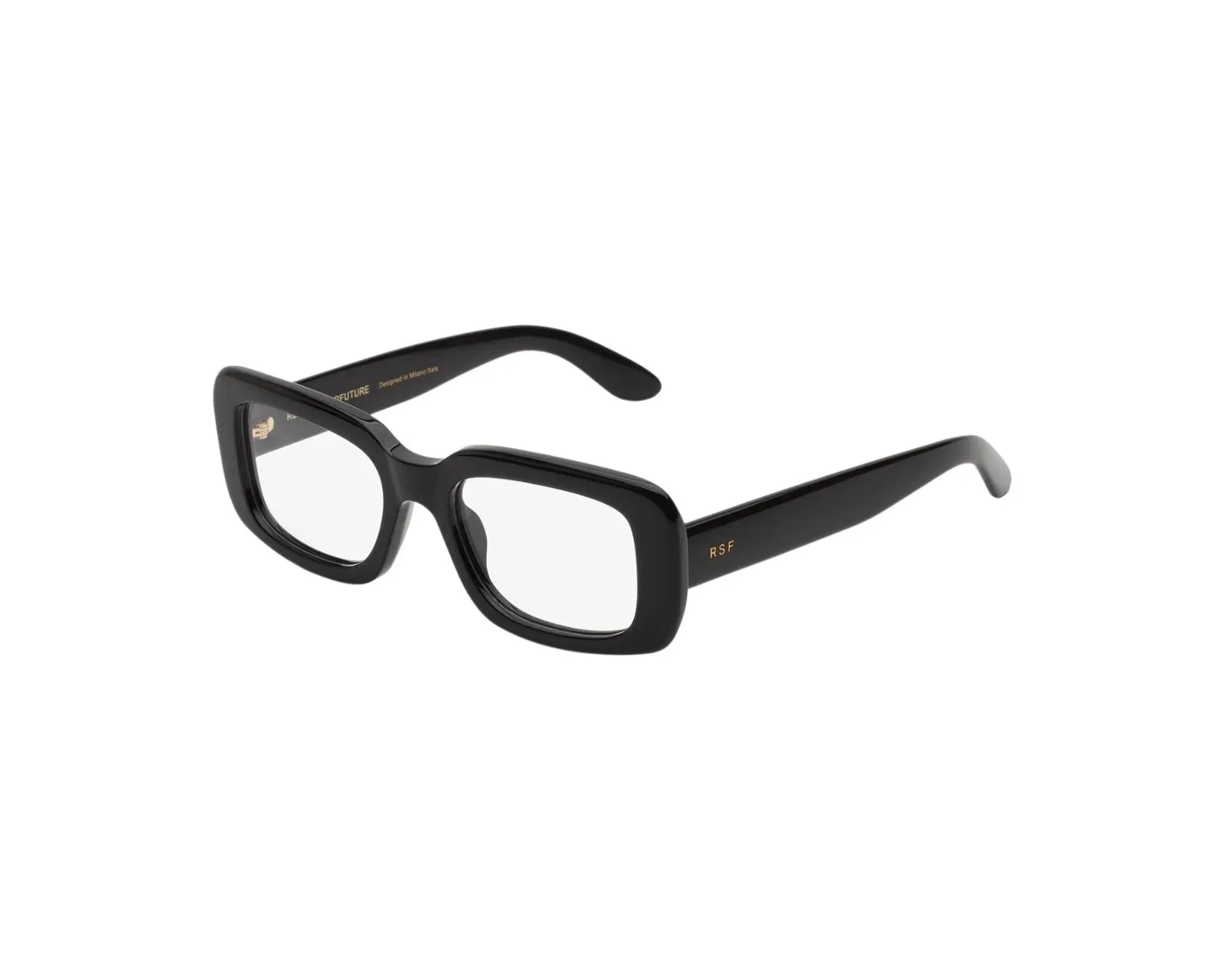 Retrosuperfuture MNM NUMERO 148 NERO Montature da vista Acetato Nero Squadrata - immagine 1