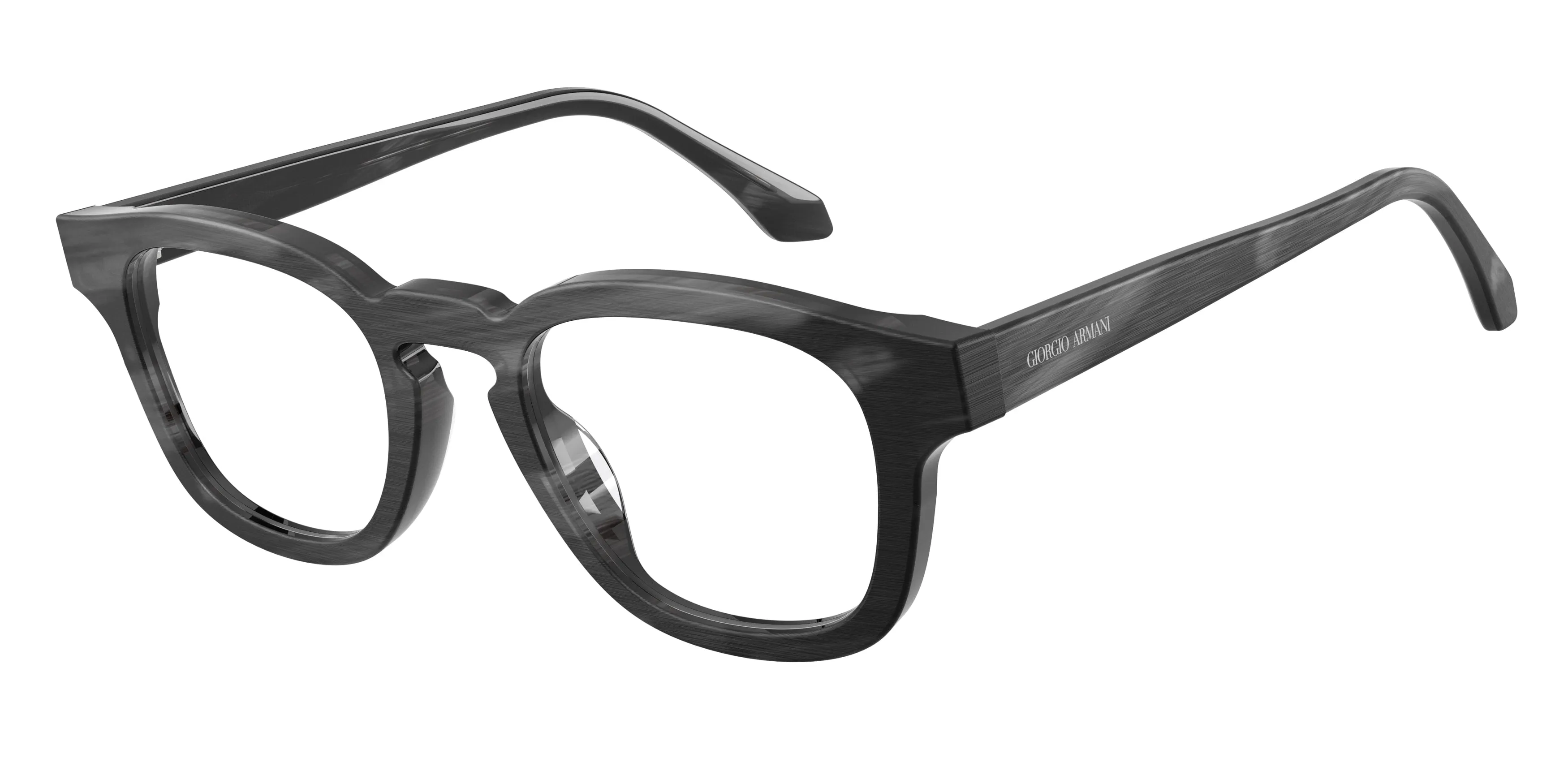 Giorgio Armani AR7291U 6393 Montature da vista Acetato Tartaruga Trasparente Pillow Normale - immagine 1