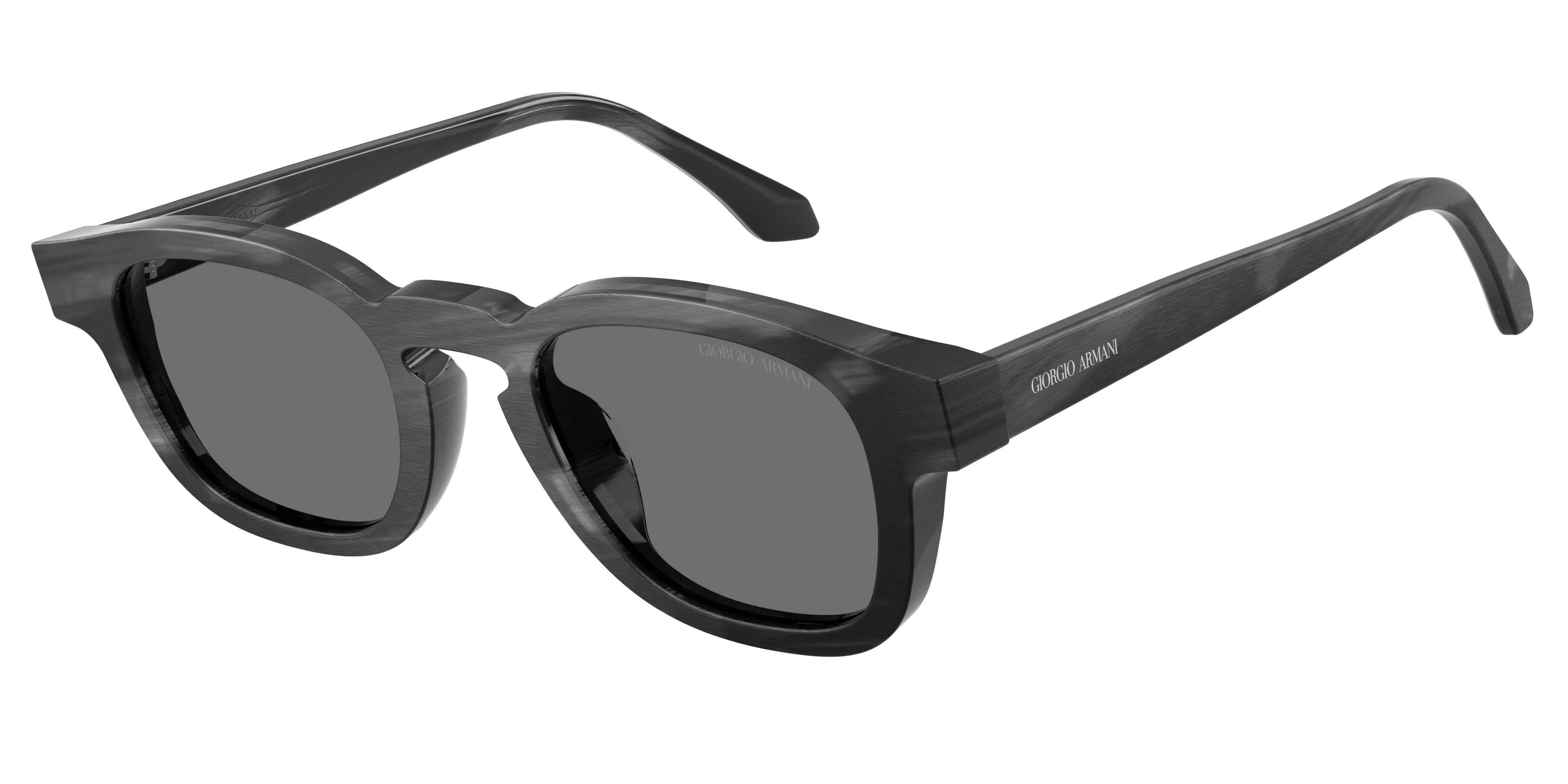 Giorgio Armani AR8254U 639387 Occhiali da sole Acetato Tartaruga Grigio Pillow Normale - immagine 1