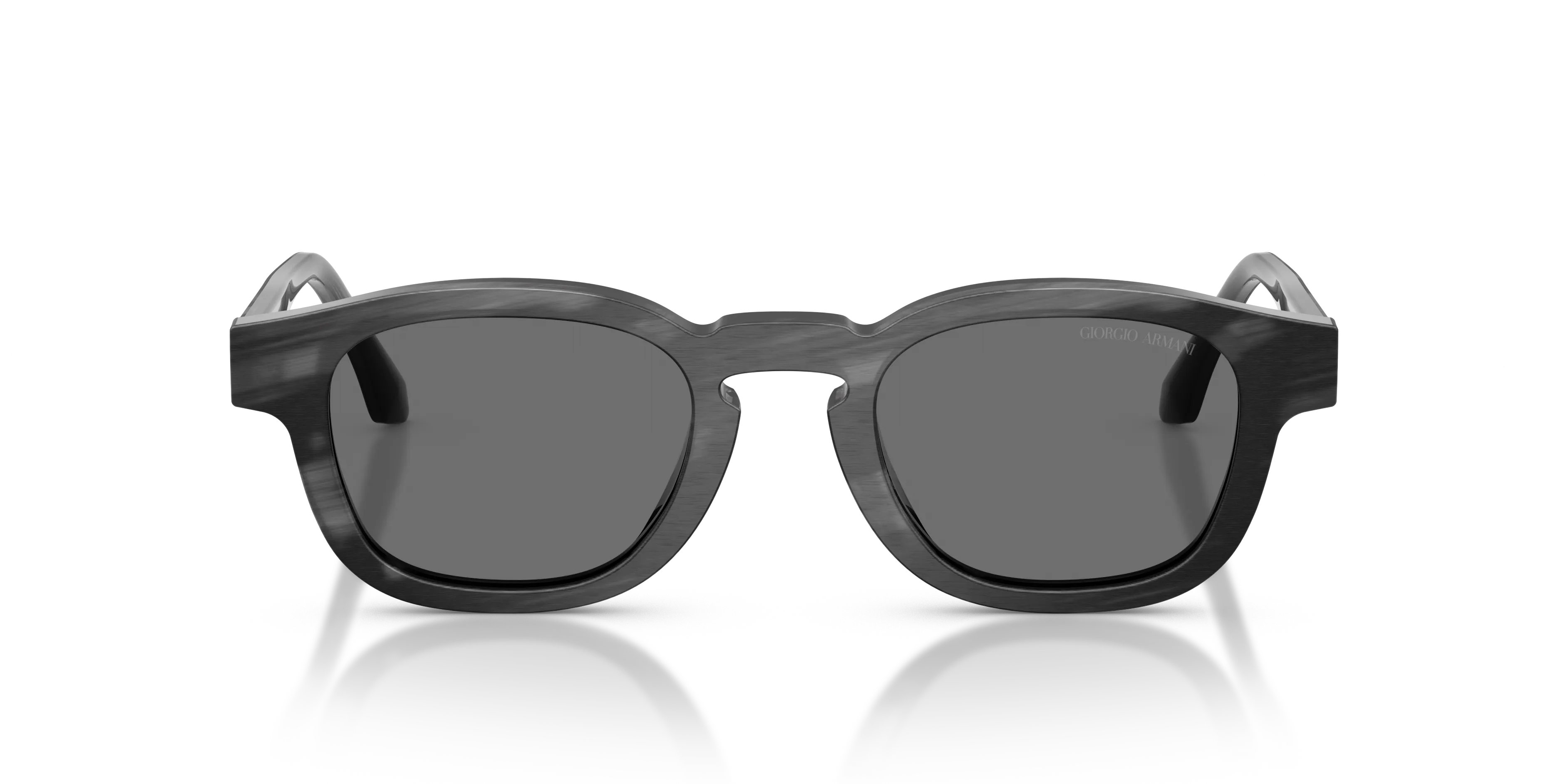 Giorgio Armani AR8254U 639387 Occhiali da sole Acetato Tartaruga Grigio Pillow Normale - immagine 3