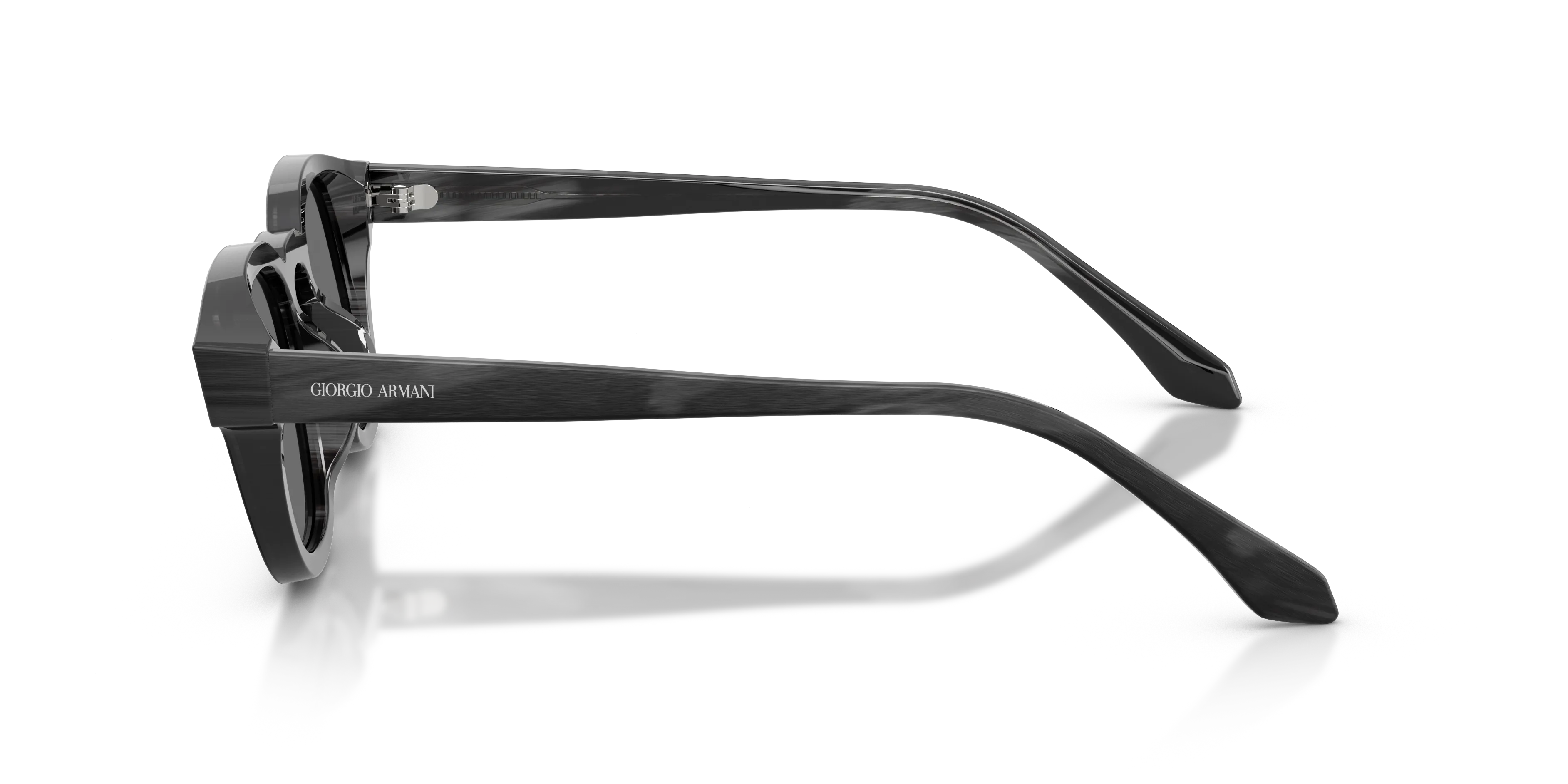 Giorgio Armani AR8254U 639387 Occhiali da sole Acetato Tartaruga Grigio Pillow Normale - immagine 4