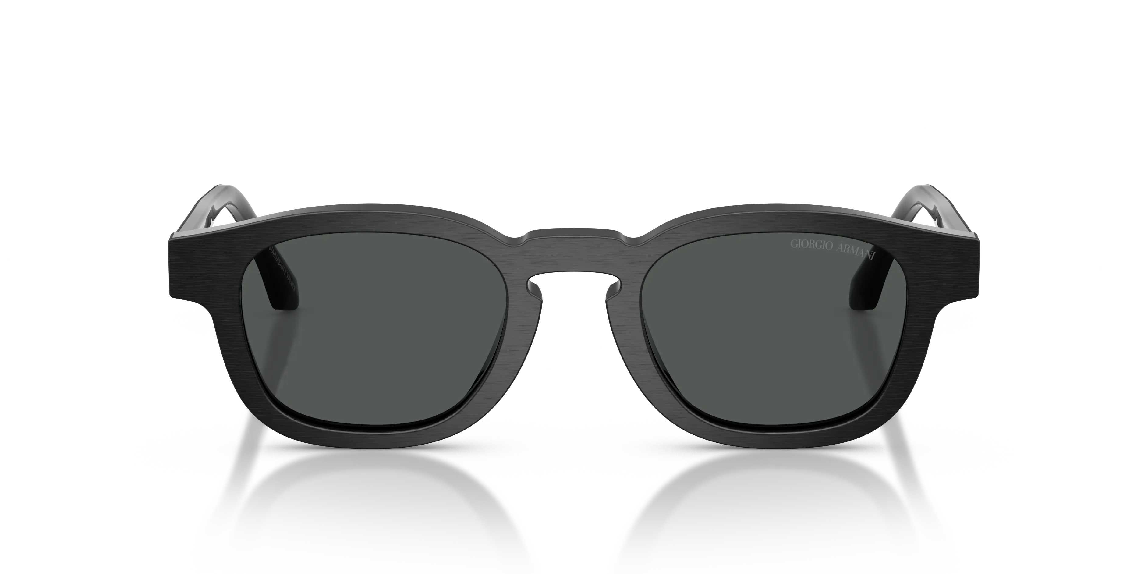 Giorgio Armani AR8254U 500987 Occhiali da sole Acetato Nero Grigio Pillow Normale - immagine 3
