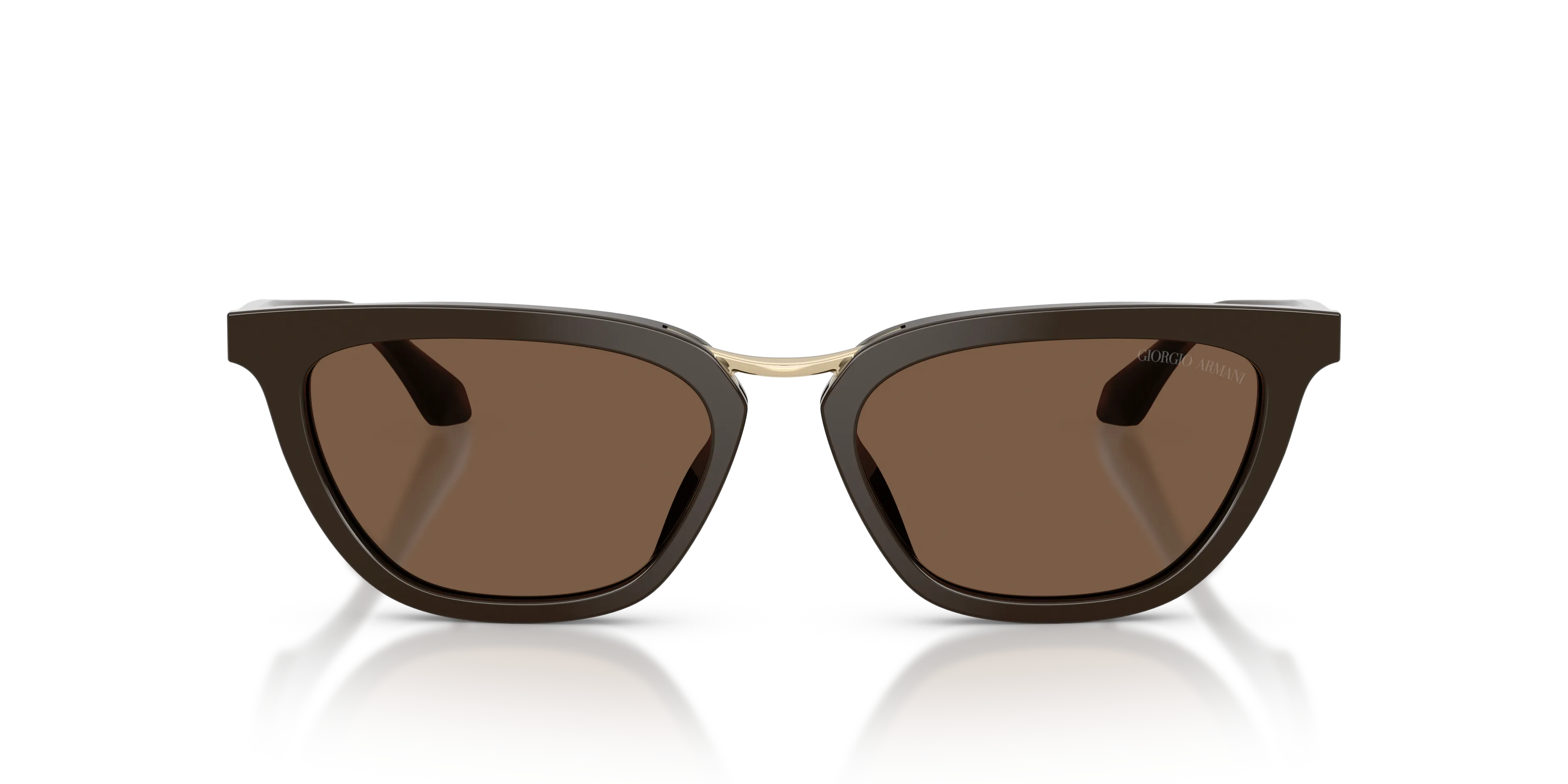 Giorgio Armani AR8253U 639873 Occhiali da sole Acetato Marrone Marrone Farfalla Normale - immagine 3