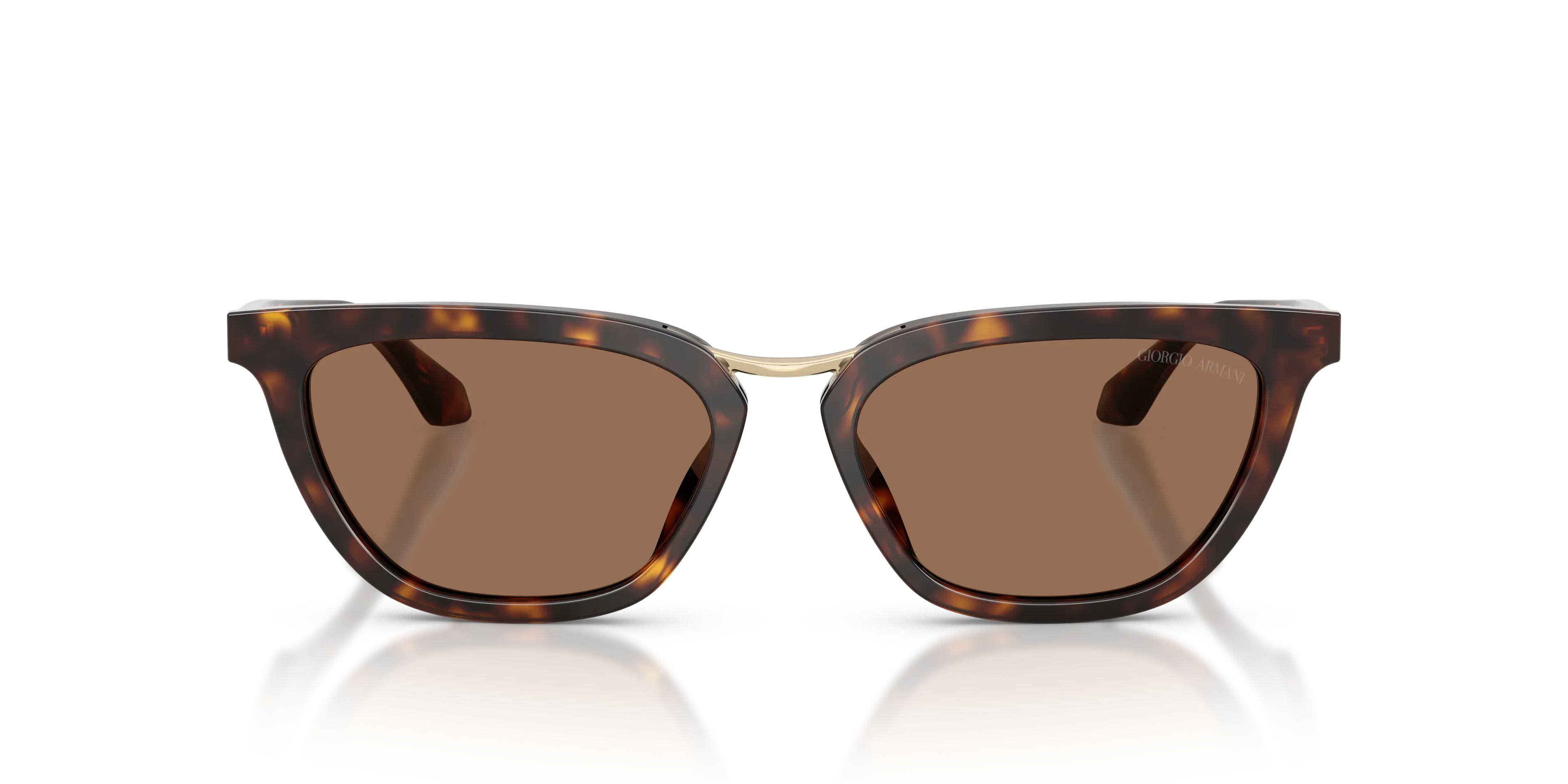 Giorgio Armani AR8253U 612473 Occhiali da sole Acetato Tartaruga Marrone Farfalla Normale - immagine 3