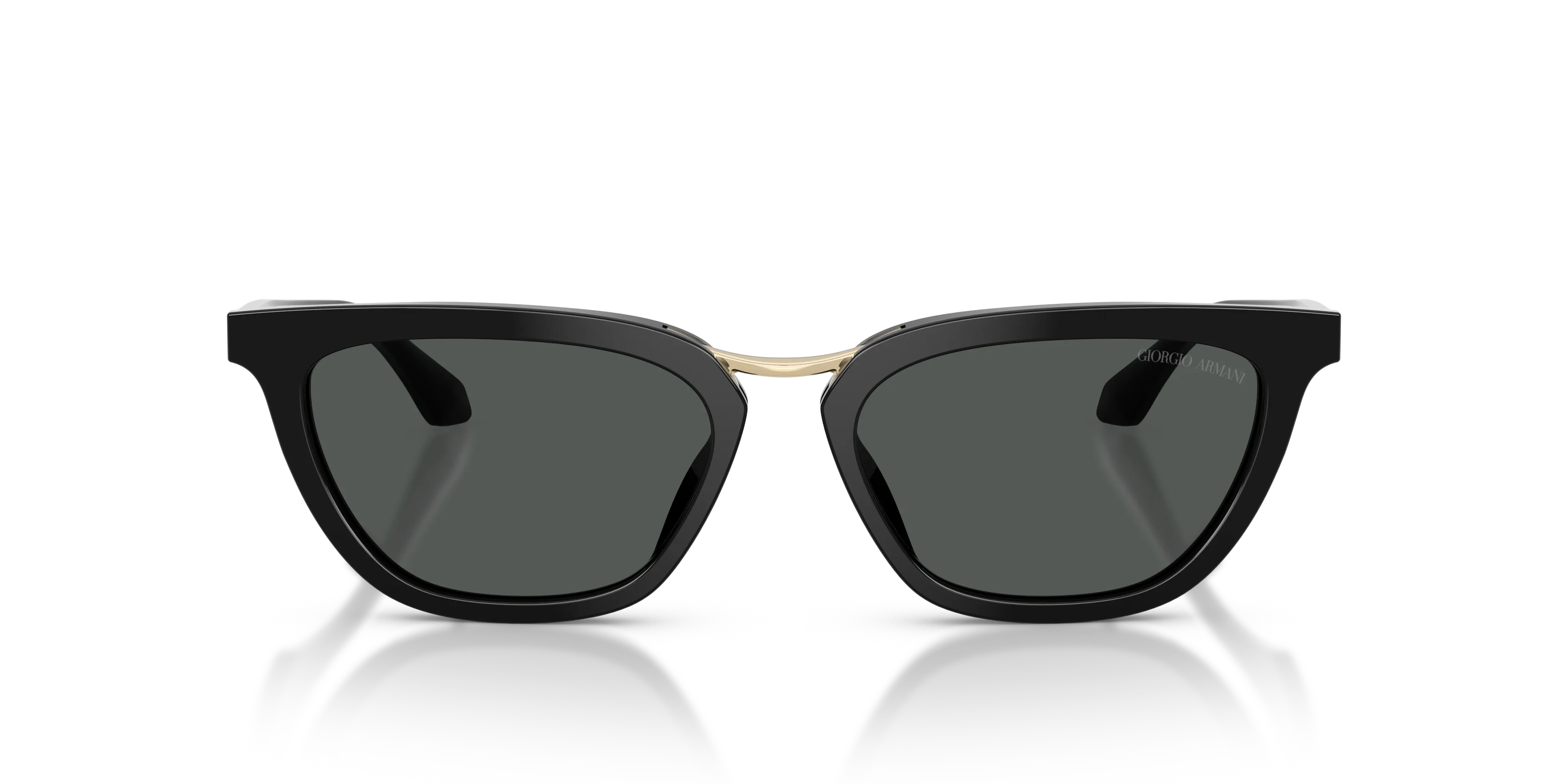 Giorgio Armani AR8253U 501787 Occhiali da sole Acetato Nero Grigio Farfalla Normale - immagine 3