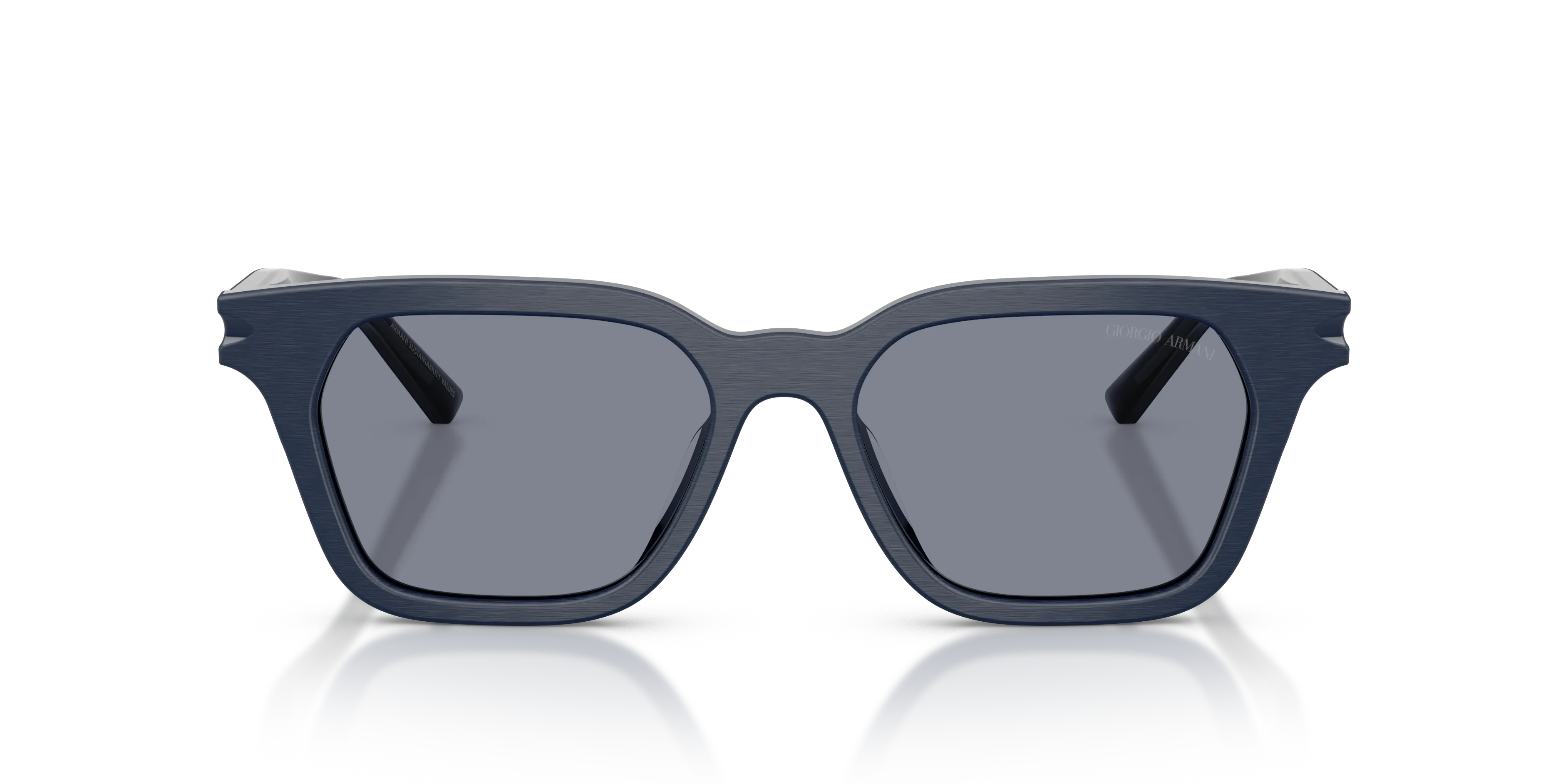 Giorgio Armani AR8251U 603919 Occhiali da sole Acetato Blu Blu Pillow Normale - immagine 3