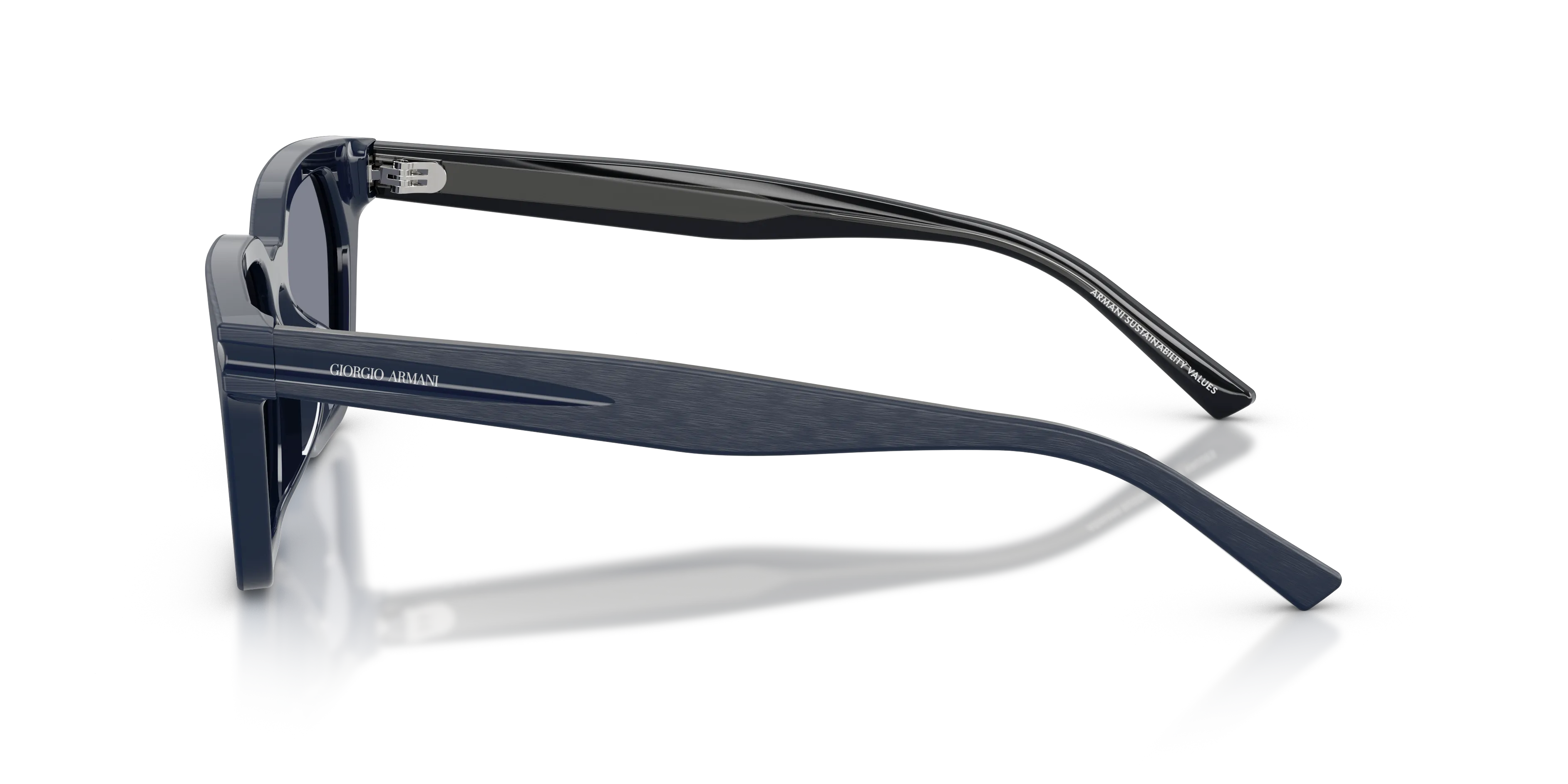 Giorgio Armani AR8251U 603919 Occhiali da sole Acetato Blu Blu Pillow Normale - immagine 4
