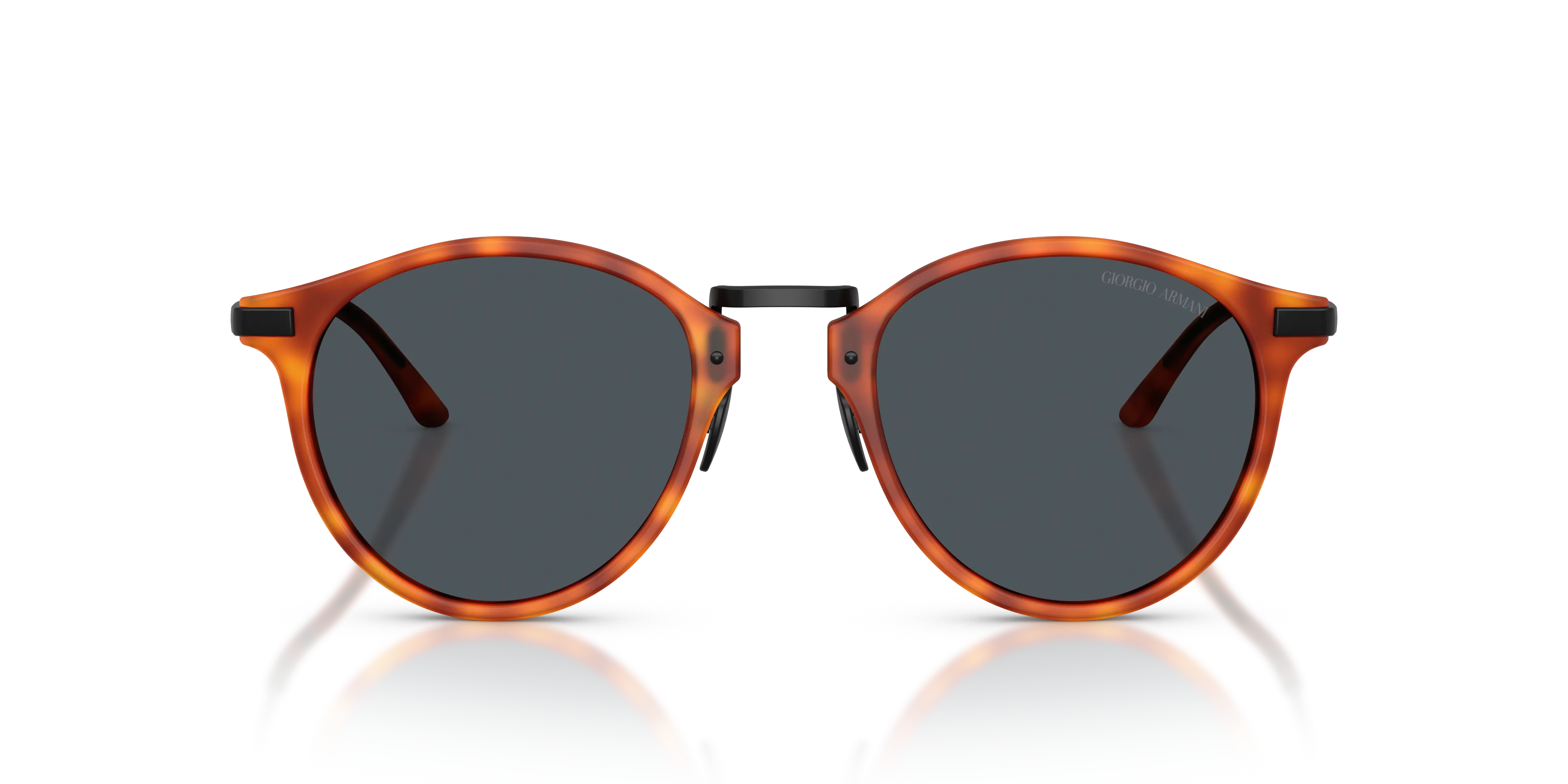 Giorgio Armani AR8250 6404R5 Occhiali da sole Acetato Marrone Blu Pantos Normale - immagine 3