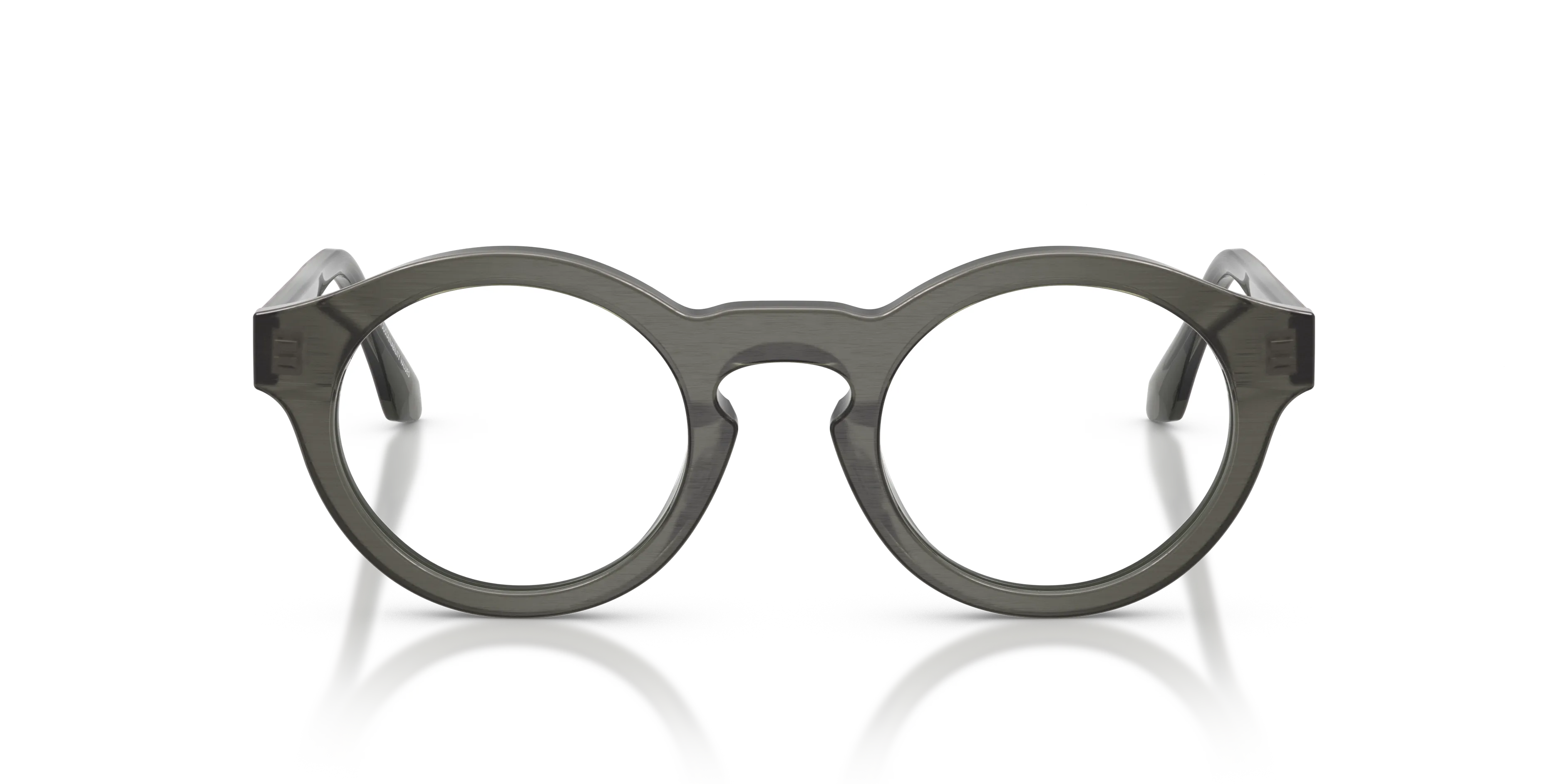 Giorgio Armani AR7292U 6396 Montature da vista Acetato Verde Trasparente Pantos Normale - immagine 3
