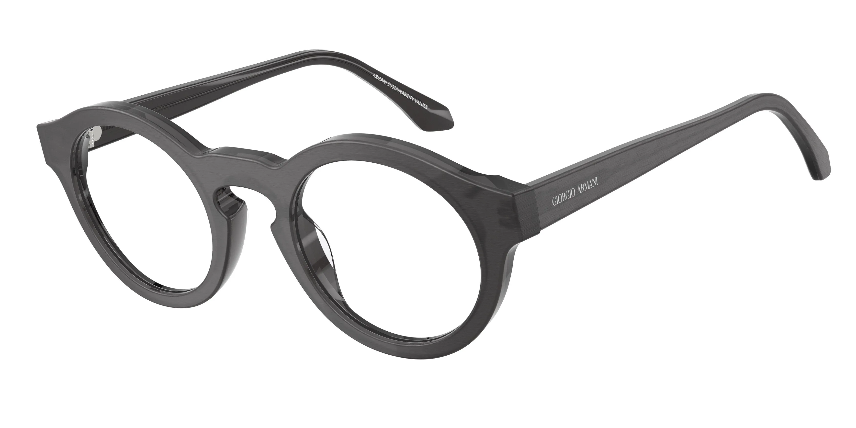 Giorgio Armani AR7292U 6395 Montature da vista Acetato Tartaruga Trasparente Pantos Normale - immagine 1