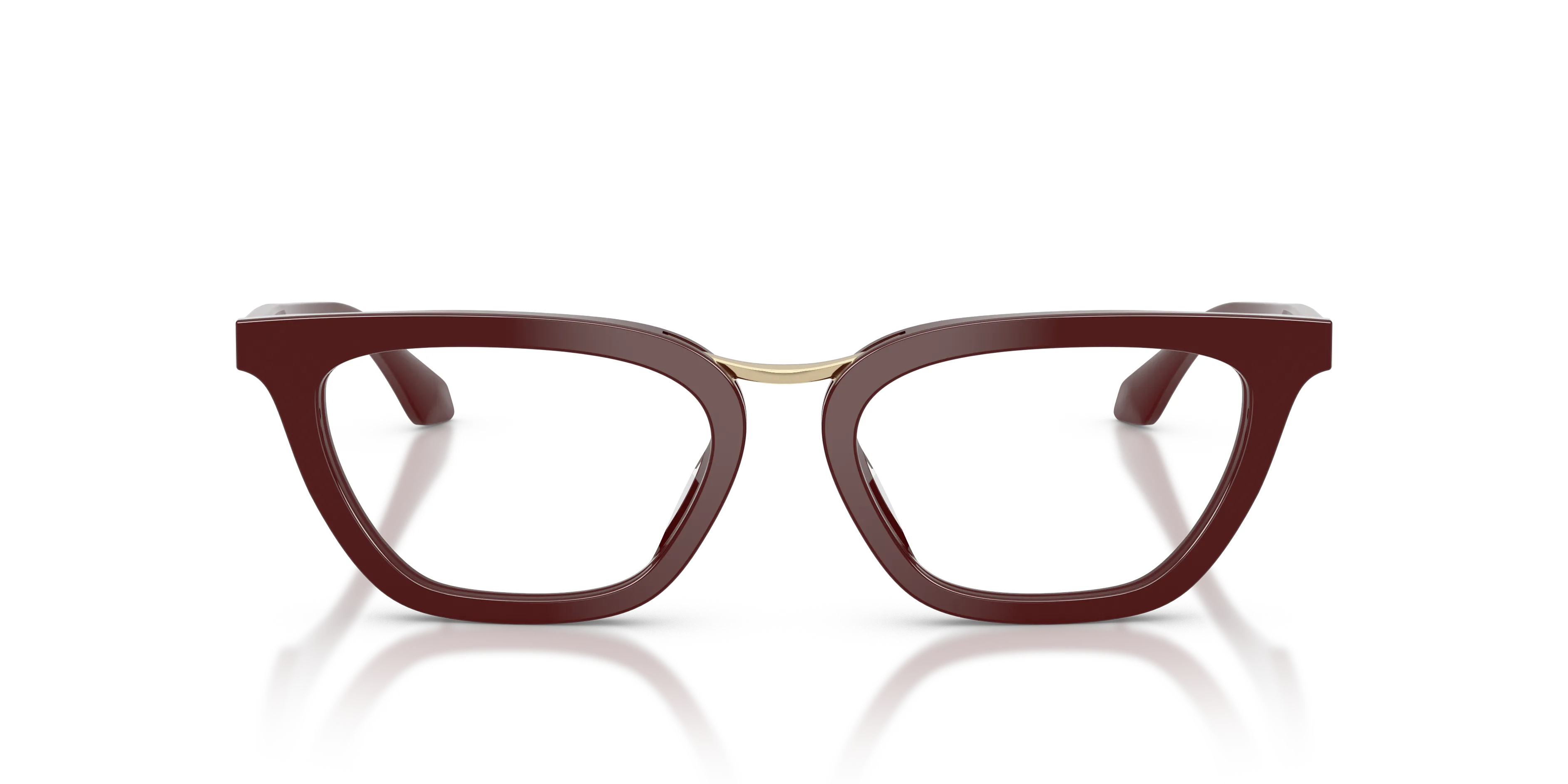 Giorgio Armani AR7290U 6397 Montature da vista Acetato Viola Trasparente Farfalla Normale - immagine 3