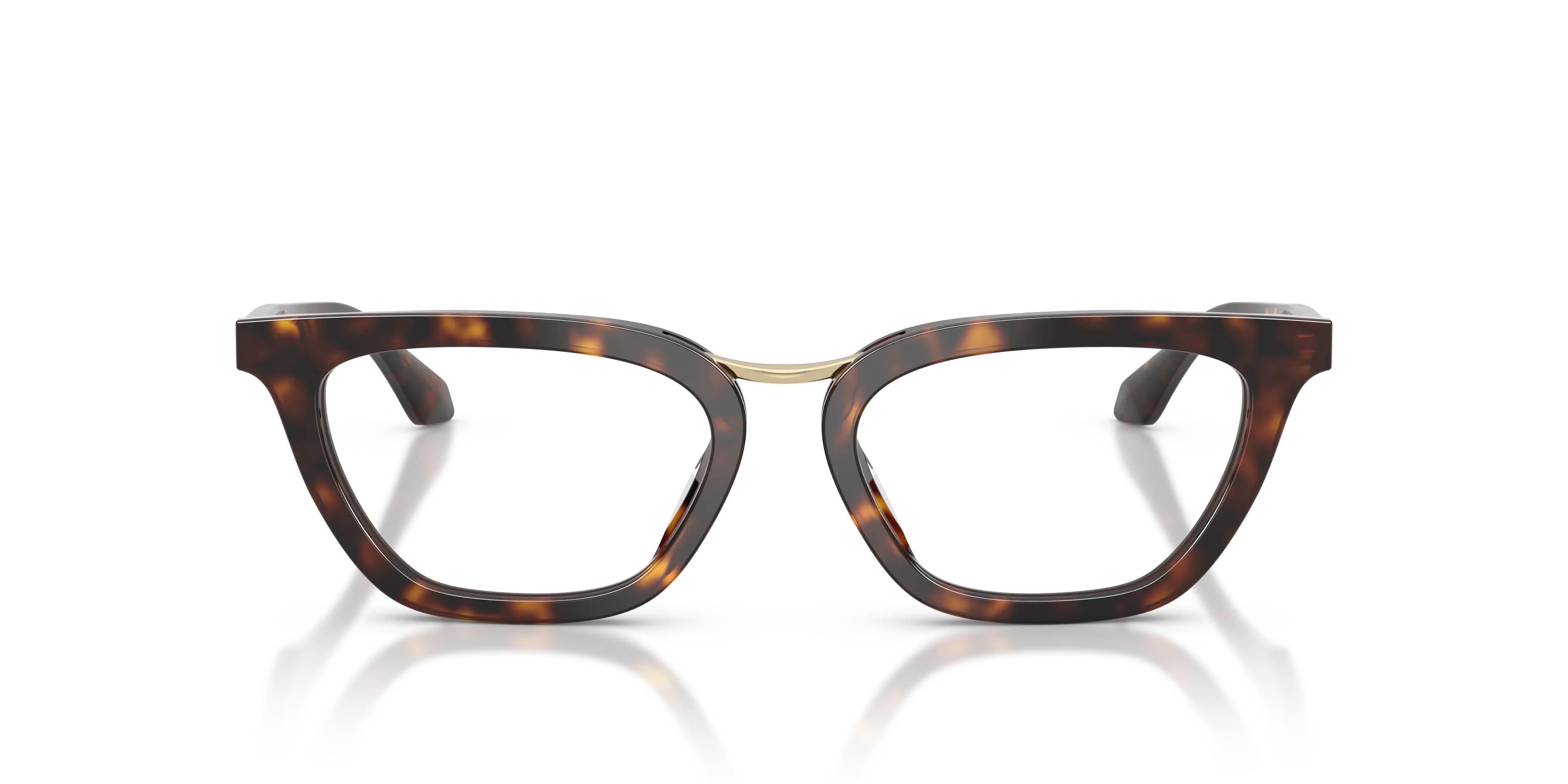Giorgio Armani AR7290U 6124 Montature da vista Acetato Tartaruga Trasparente Farfalla Normale - immagine 3