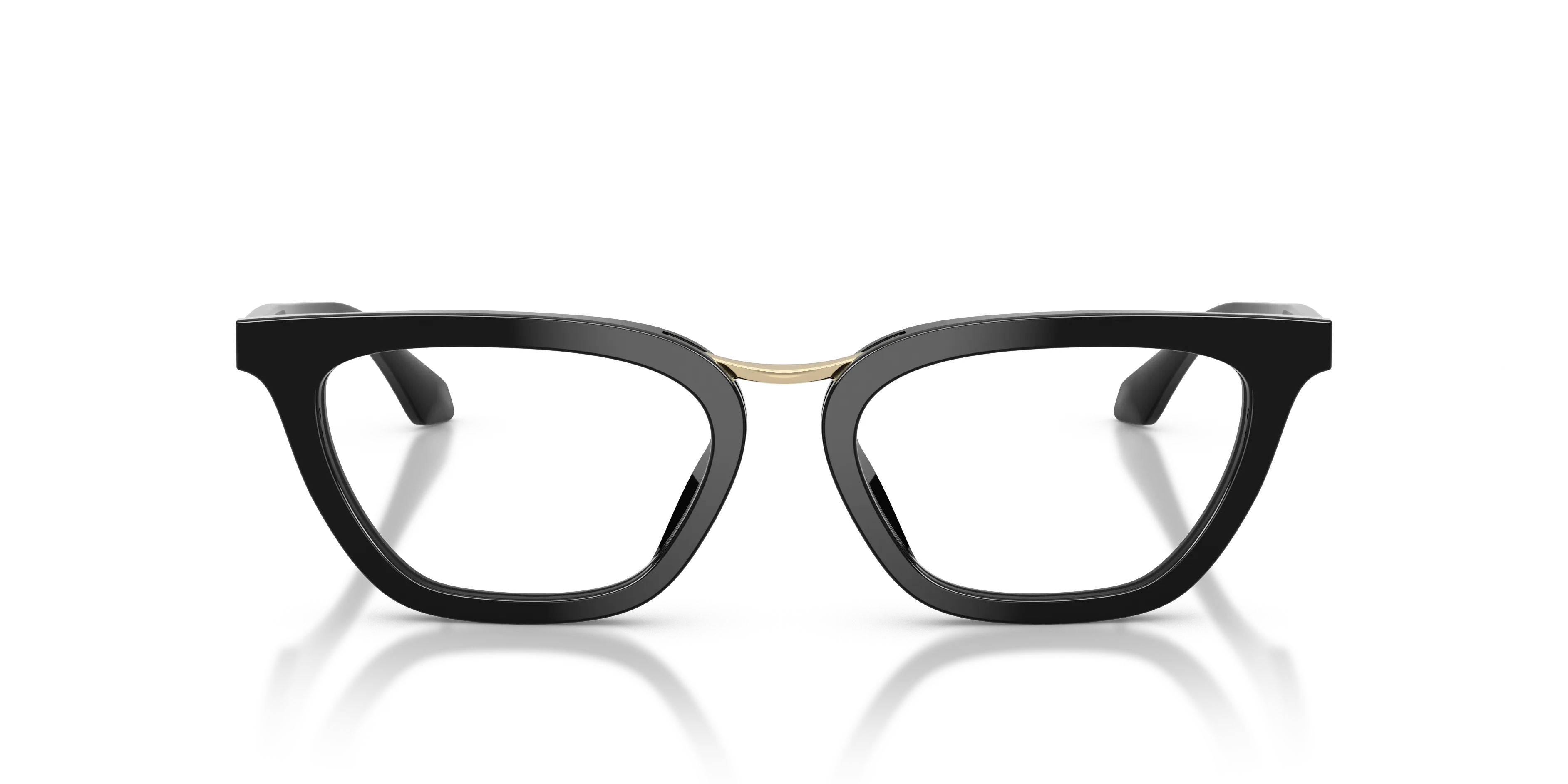 Giorgio Armani AR7290U 5017 Montature da vista Acetato Nero Trasparente Farfalla Normale - immagine 3