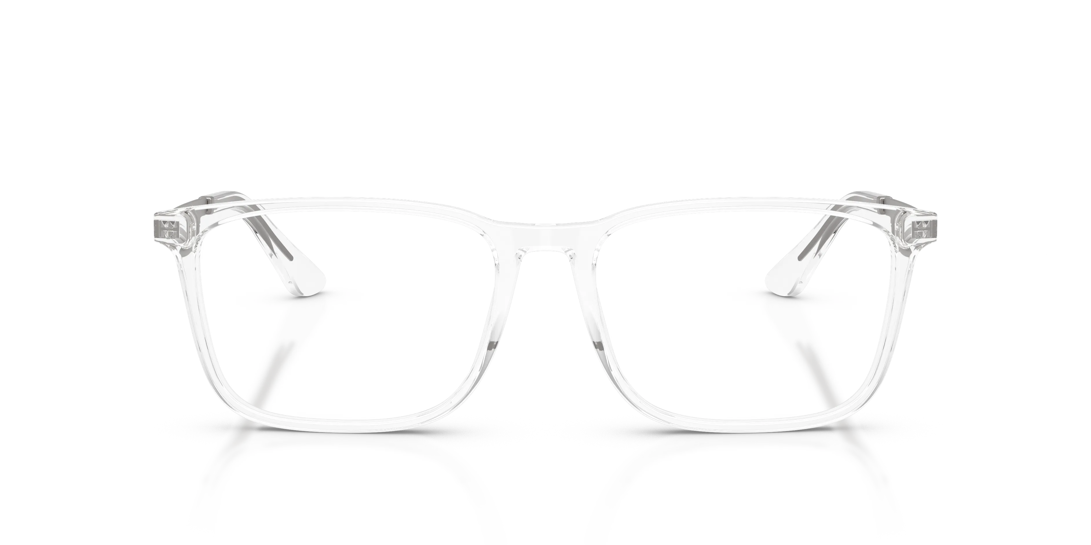 Giorgio Armani AR7249 6344 Montature da vista Acetato Trasparente Trasparente Squadrata Normale - immagine 3