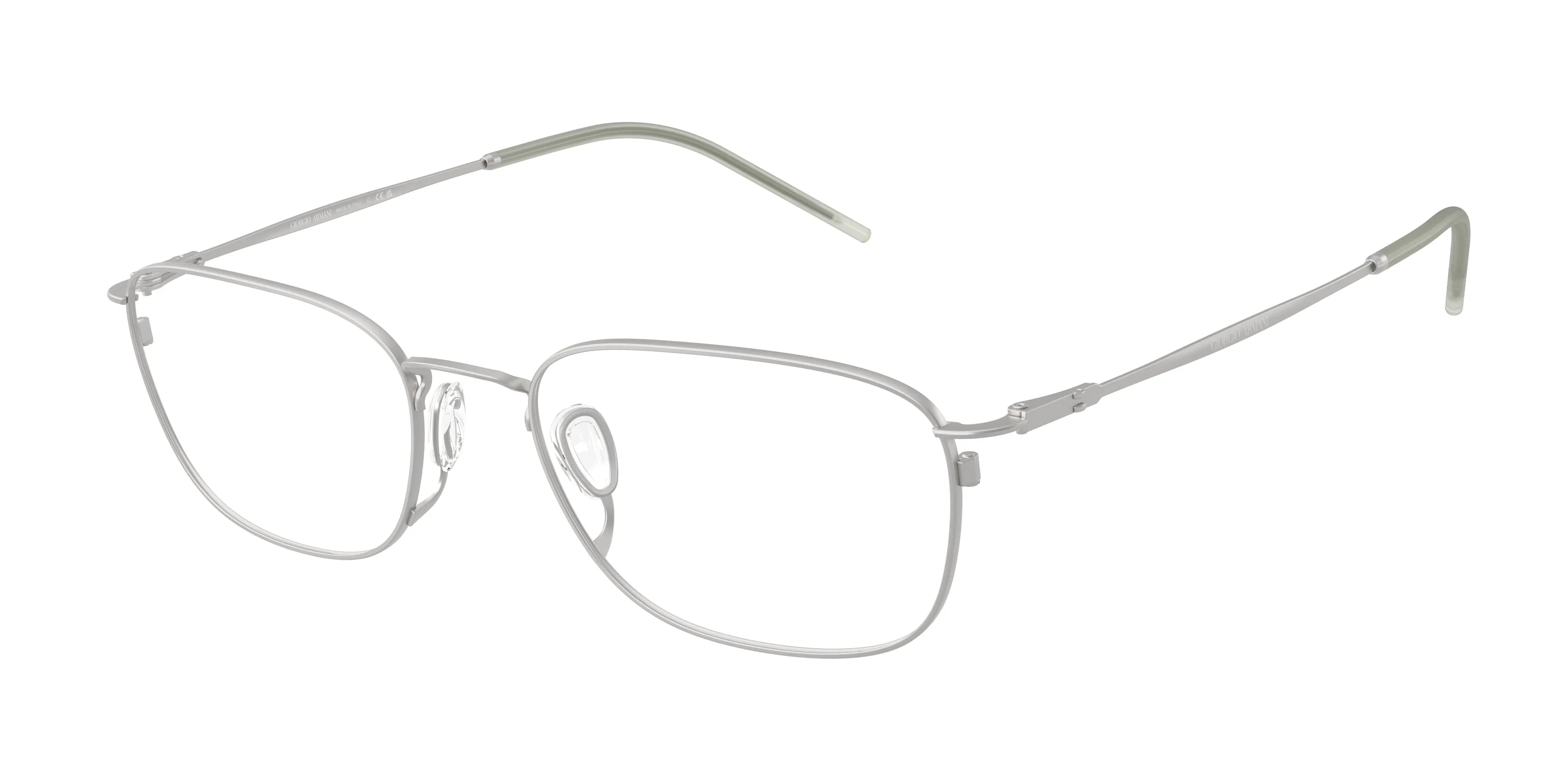 Giorgio Armani AR5171 3045 Montature da vista Metallo Argento Trasparente Pillow Normale - immagine 1