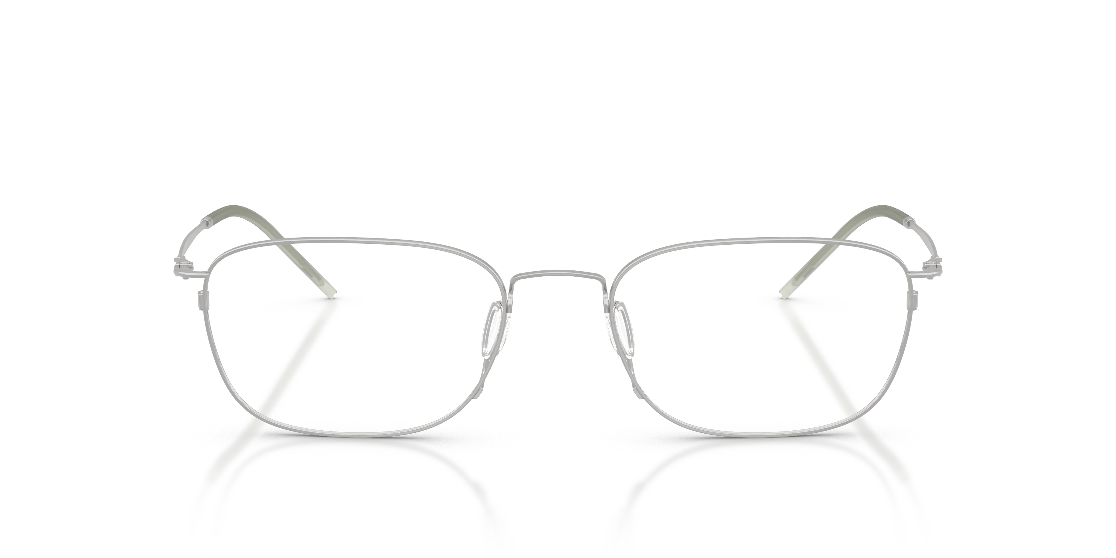Giorgio Armani AR5171 3045 Montature da vista Metallo Argento Trasparente Pillow Normale - immagine 3