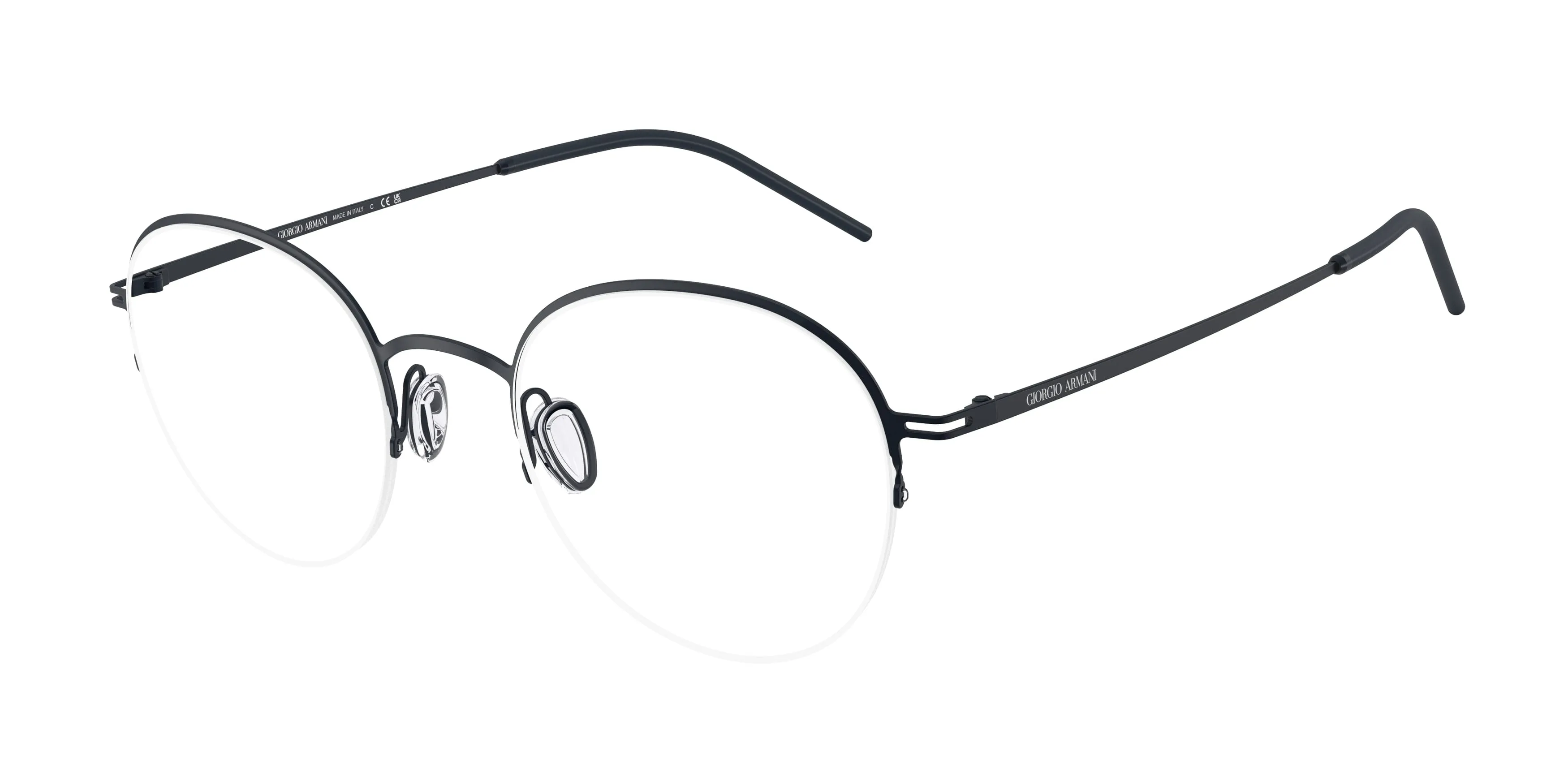 Giorgio Armani AR5169 3437 Montature da vista Metallo Blu Trasparente Pantos Normale - immagine 1