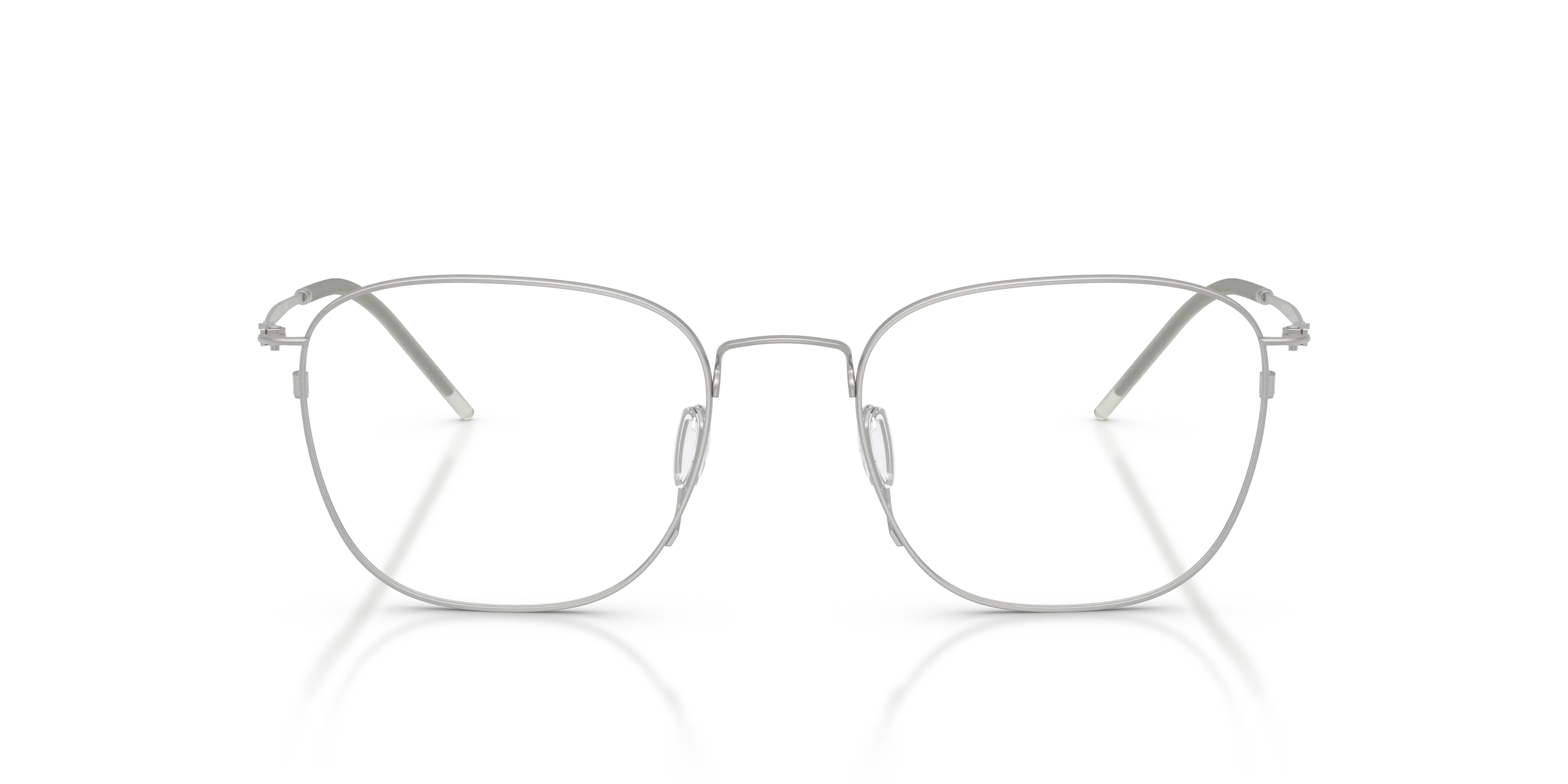 Giorgio Armani AR5168 3045 Montature da vista Metallo Argento Trasparente Pillow Normale - immagine 3