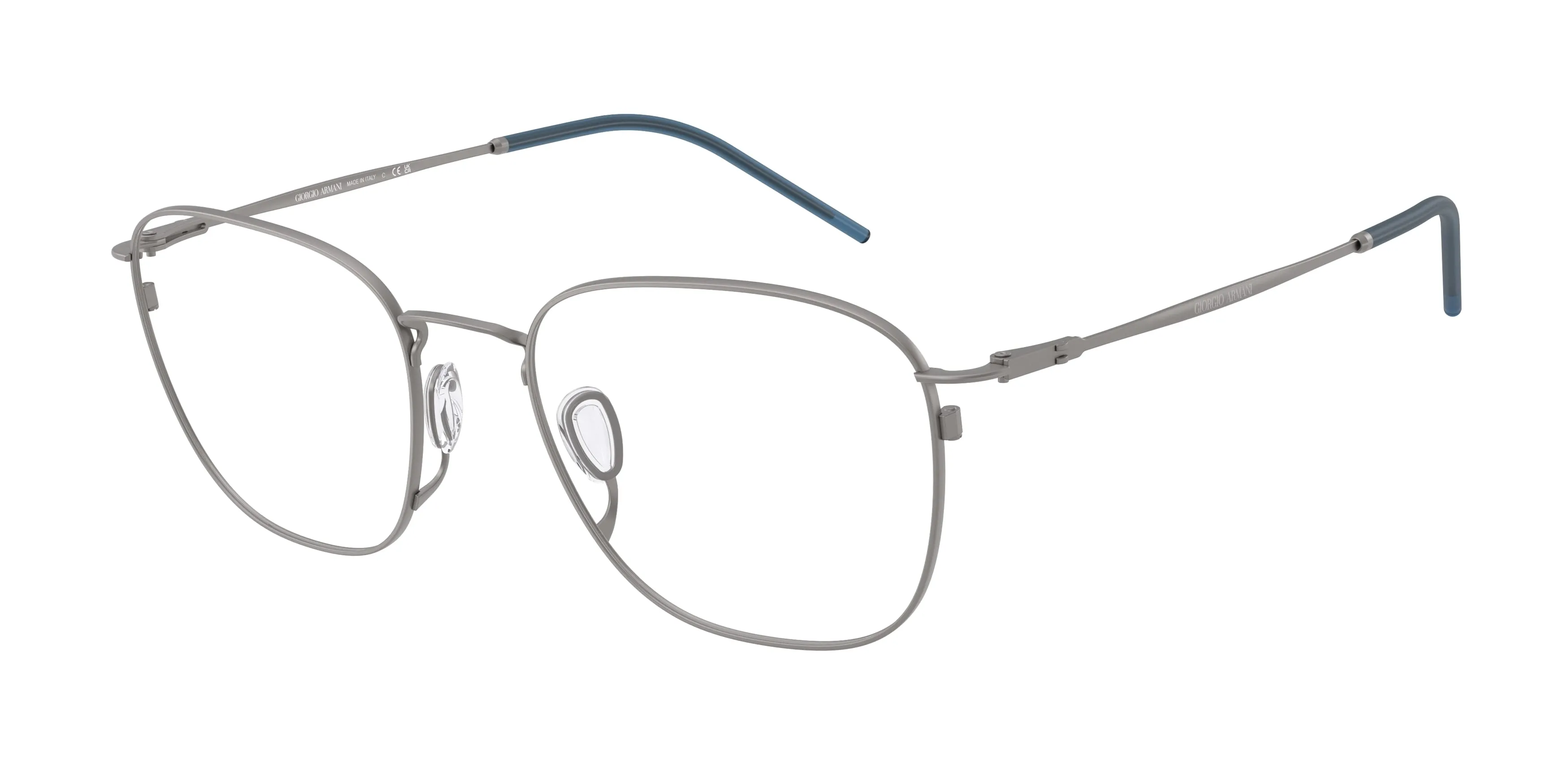 Giorgio Armani AR5168 3003 Montature da vista Metallo Grigio Trasparente Pillow Normale - immagine 1