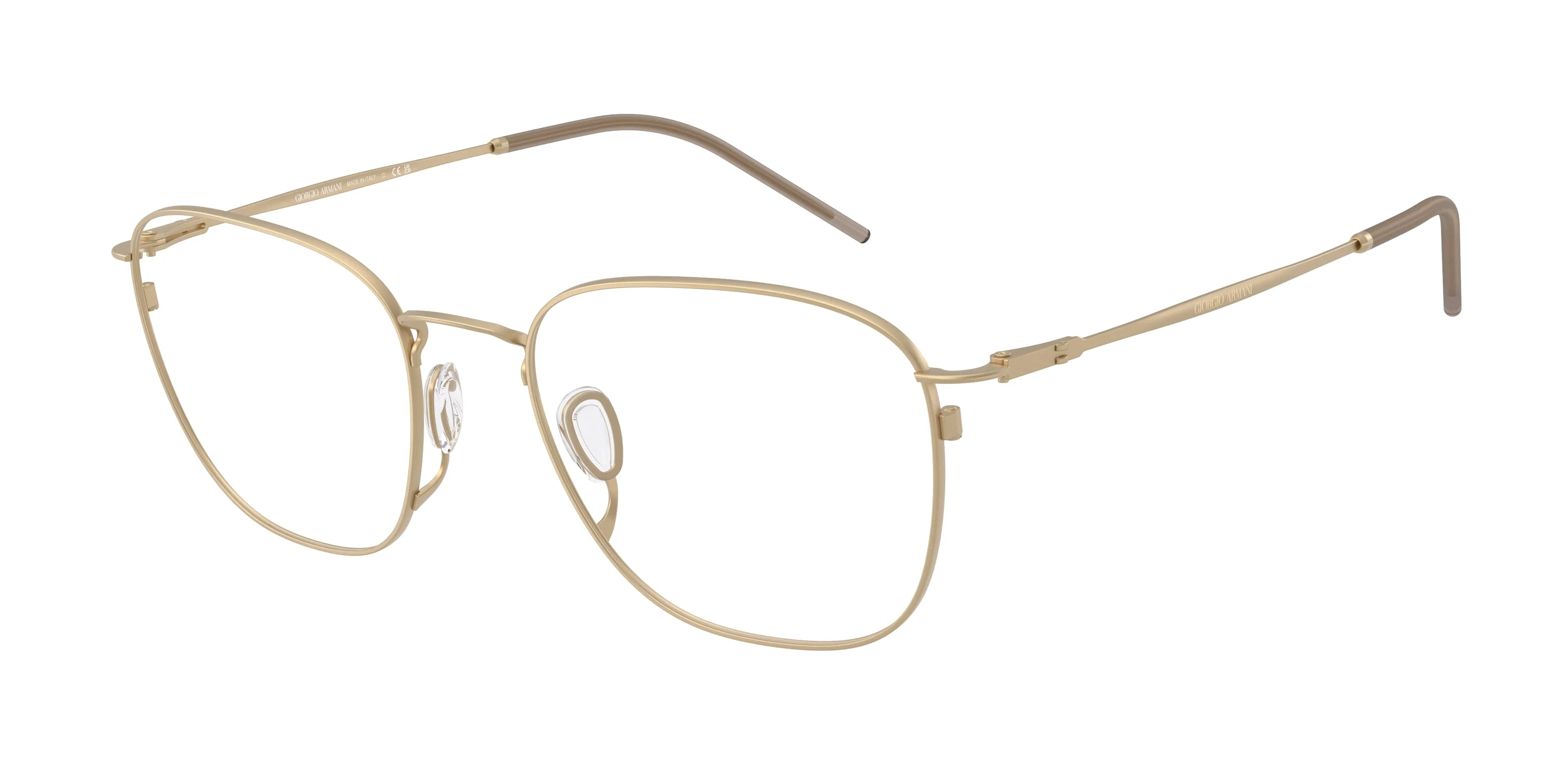 Giorgio Armani AR5168 3002 Montature da vista Metallo Oro Trasparente Pillow Normale - immagine 1