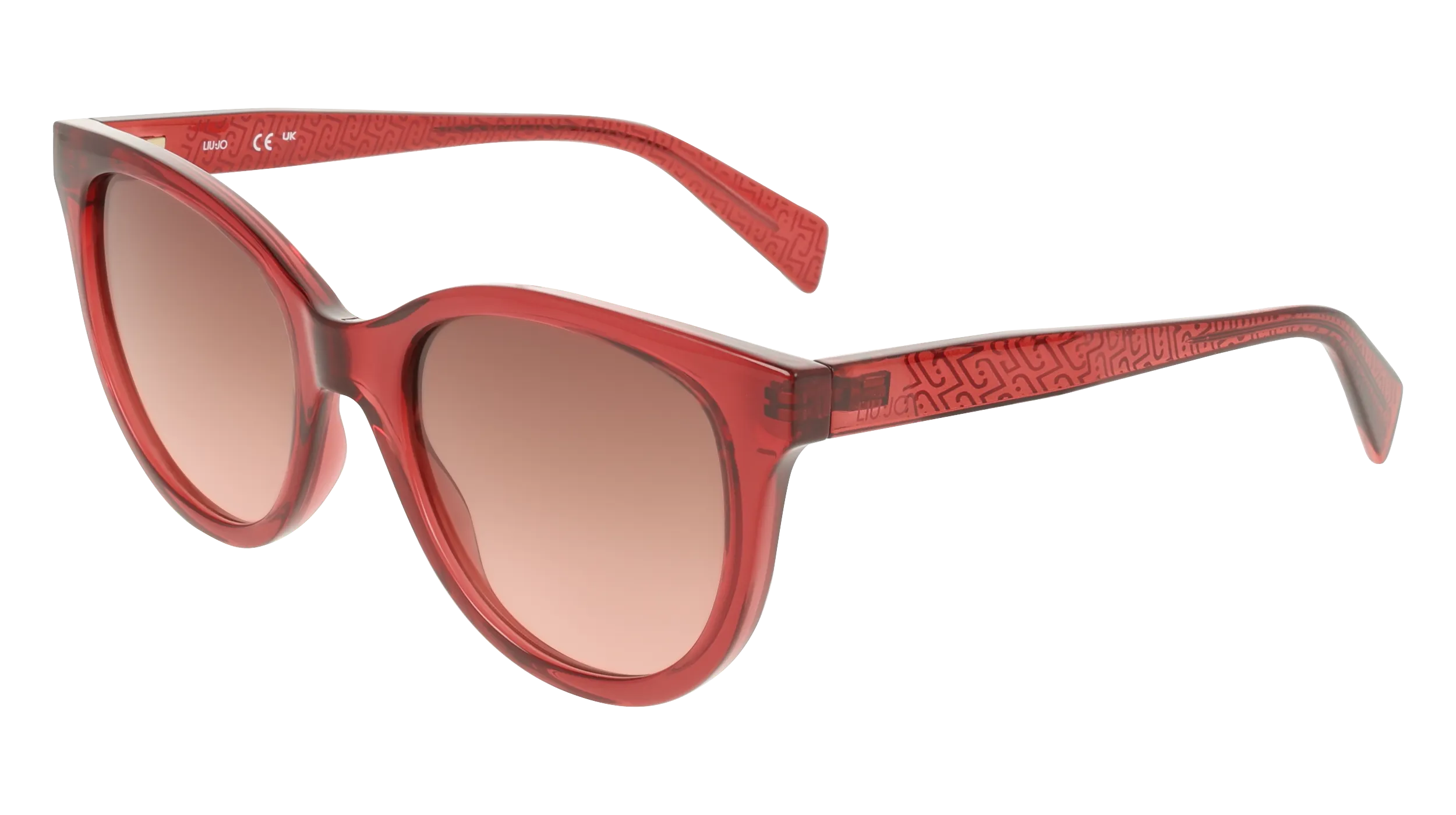 Liu Jo LJ825S 624 Occhiali da sole Bio-iniettato Rosso Marrone Geometrica Normale - immagine 1