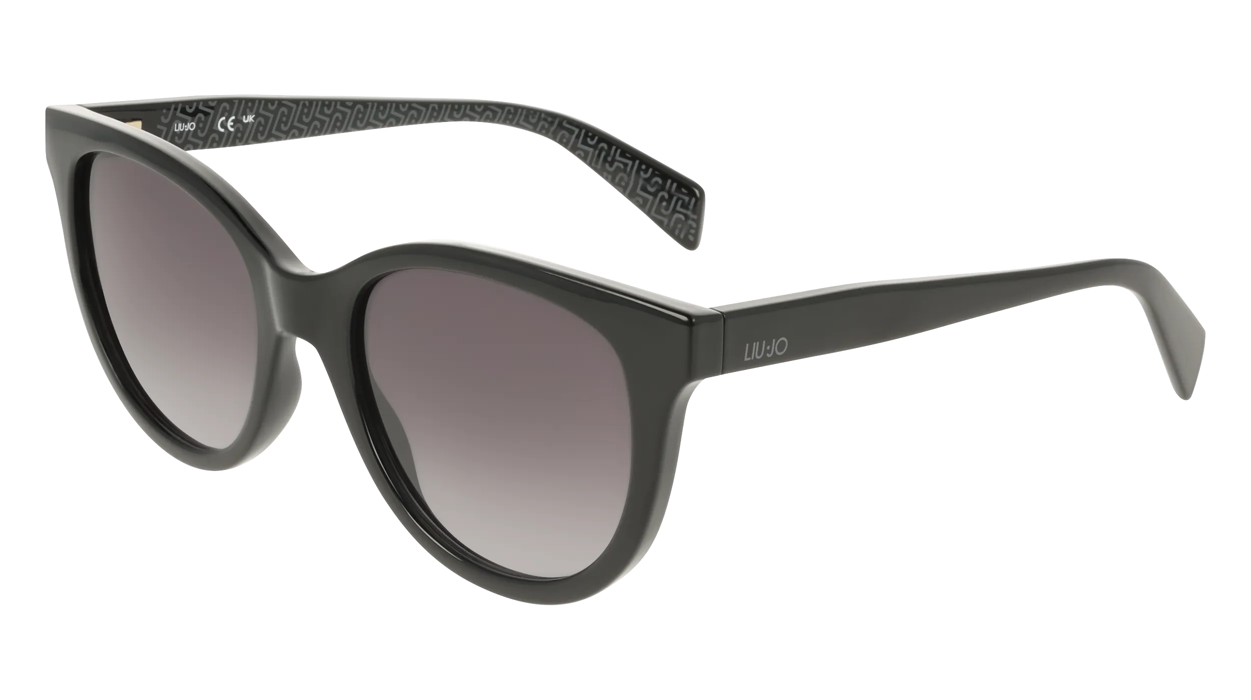 Liu Jo LJ825S 001 Occhiali da sole Bio-iniettato Nero Geometrica Normale - immagine 1