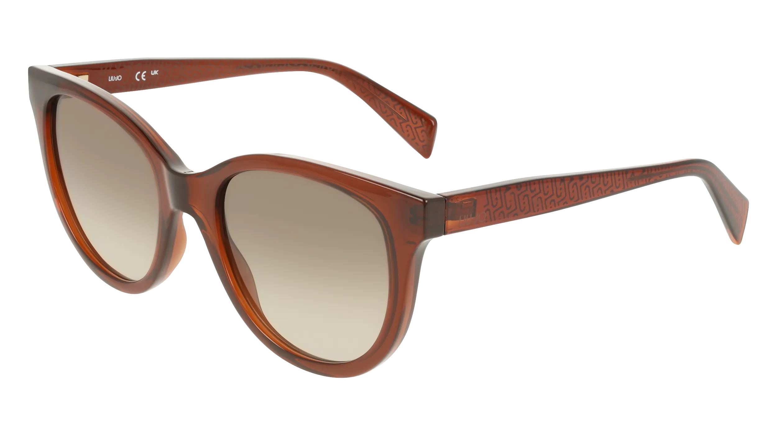 Liu Jo LJ825S 200 Occhiali da sole Bio-iniettato Marrone Marrone Geometrica Normale - immagine 1
