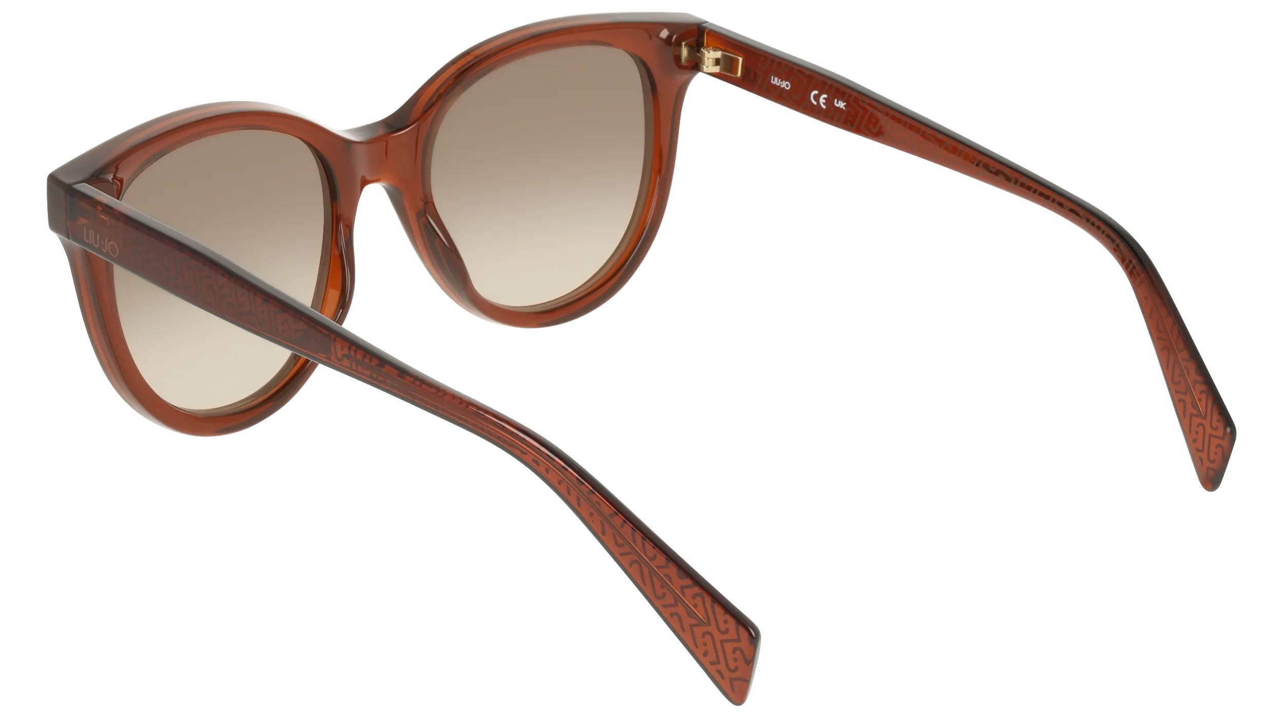 Liu Jo LJ825S 200 Occhiali da sole Bio-iniettato Marrone Marrone Geometrica Normale - immagine 4