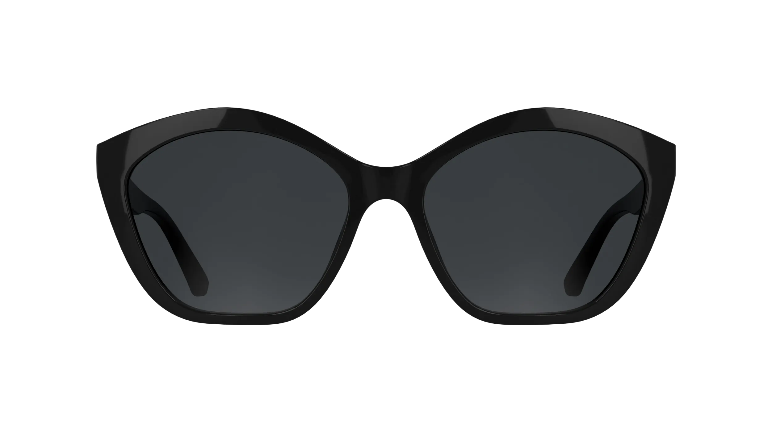 Karl Lagerfeld KL6222S 001 Occhiali da sole Bio-iniettato Nero Fumo Cat Eye Normale - immagine 2