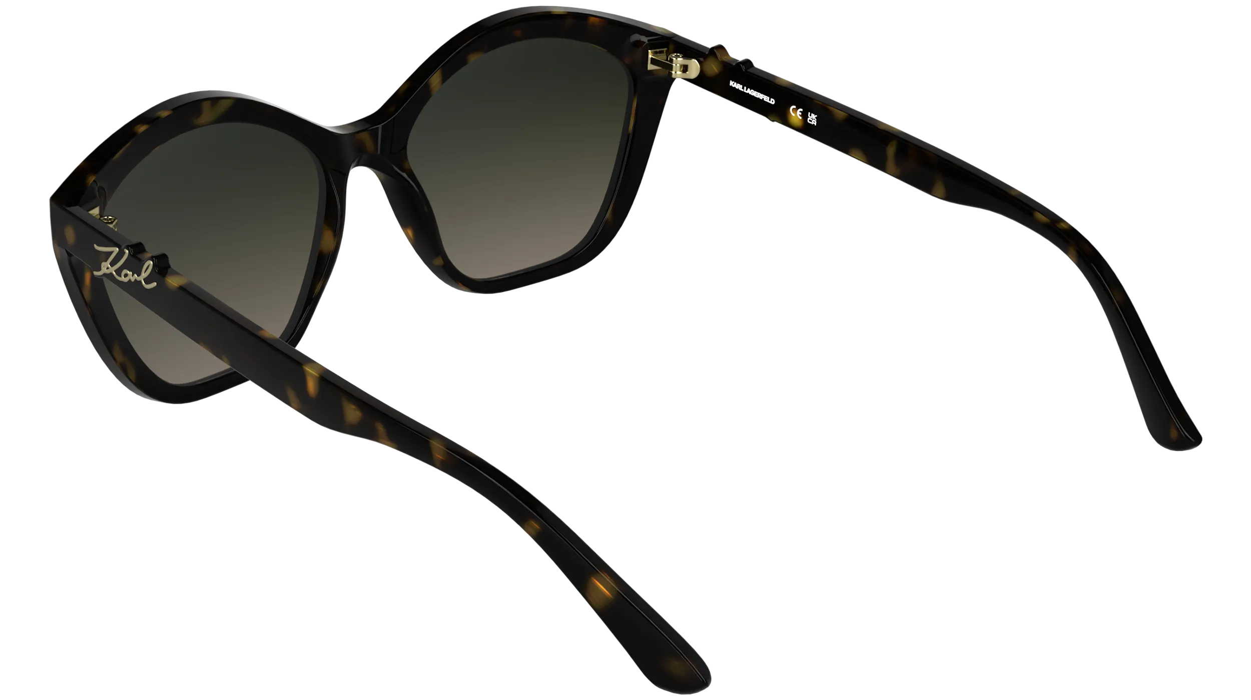 Karl Lagerfeld KL6222S 242 Occhiali da sole Bio-iniettato Havana Cat Eye Normale - immagine 4