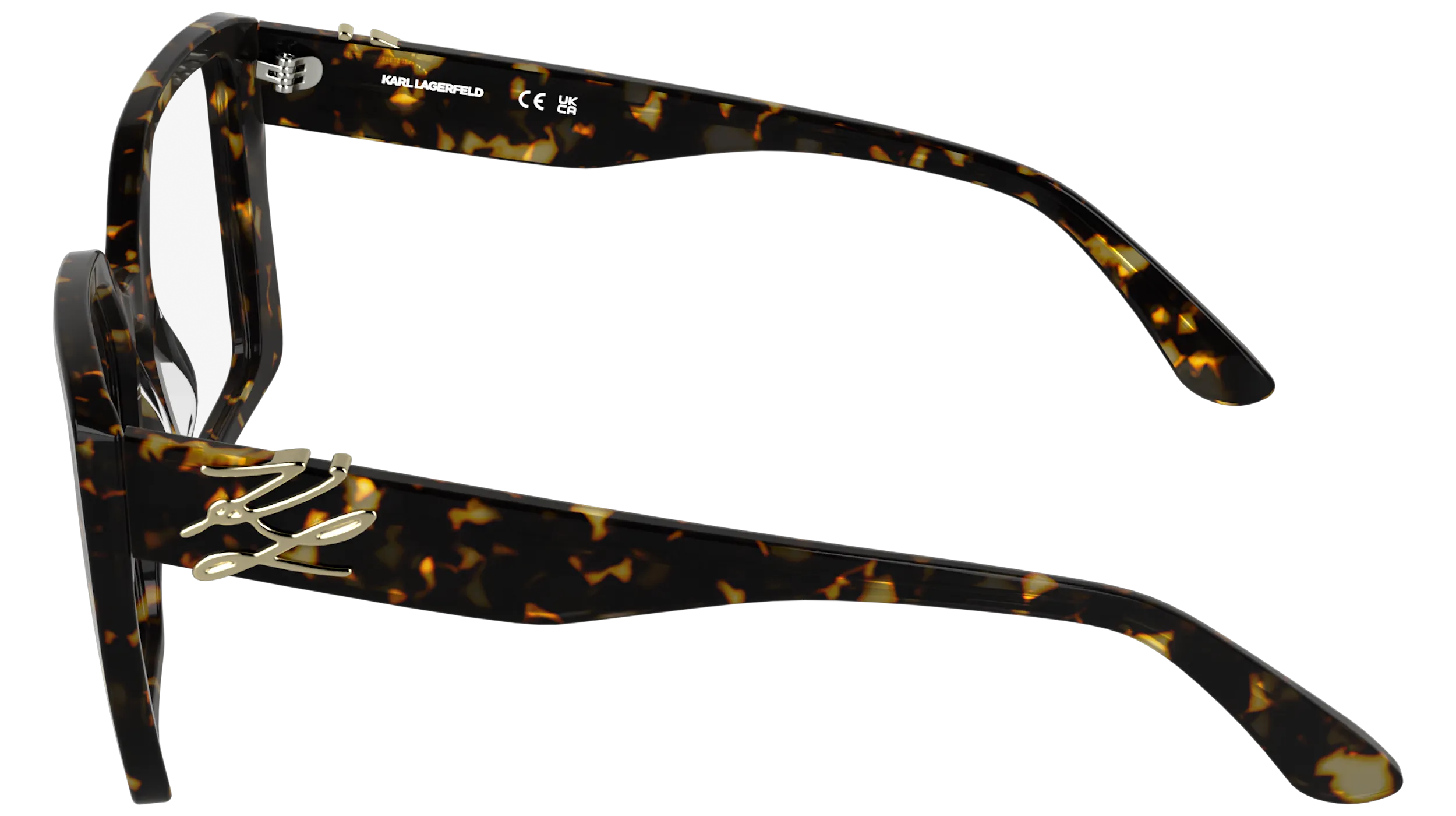 Karl Lagerfeld KL6241 232 Montature da vista Acetato Havana Squadrata Normale - immagine 3