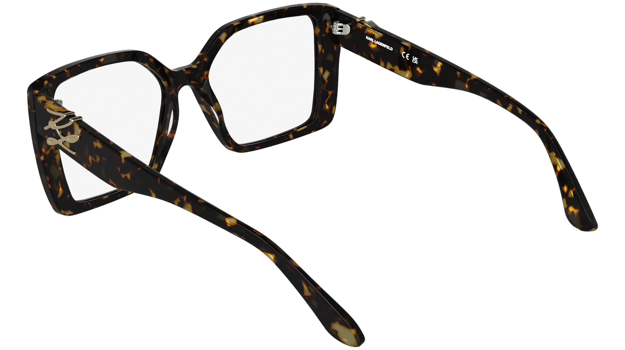 Karl Lagerfeld KL6241 232 Montature da vista Acetato Havana Squadrata Normale - immagine 4